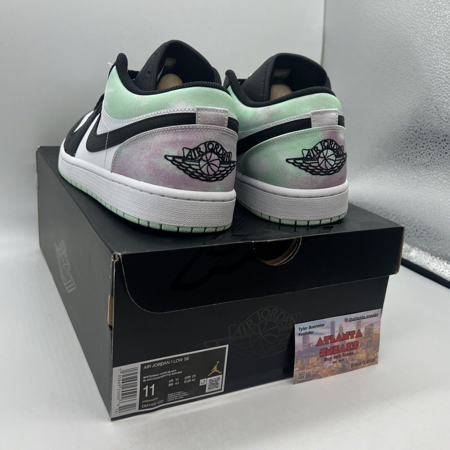 Size 11 - Jordan 1 Low SE Tie Dye Brand New Og All