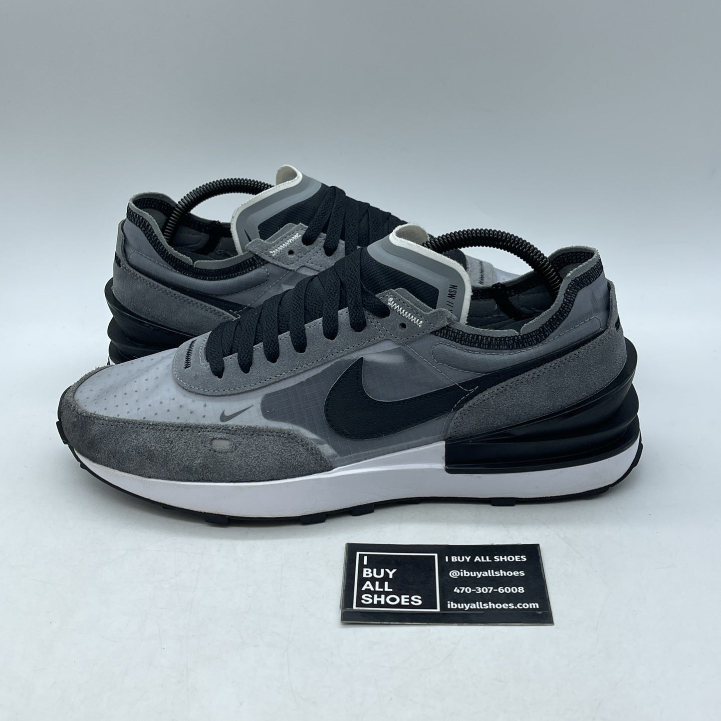 Size 9.5 - Nike Waffle One SE Cool Grey (DD8014-002)