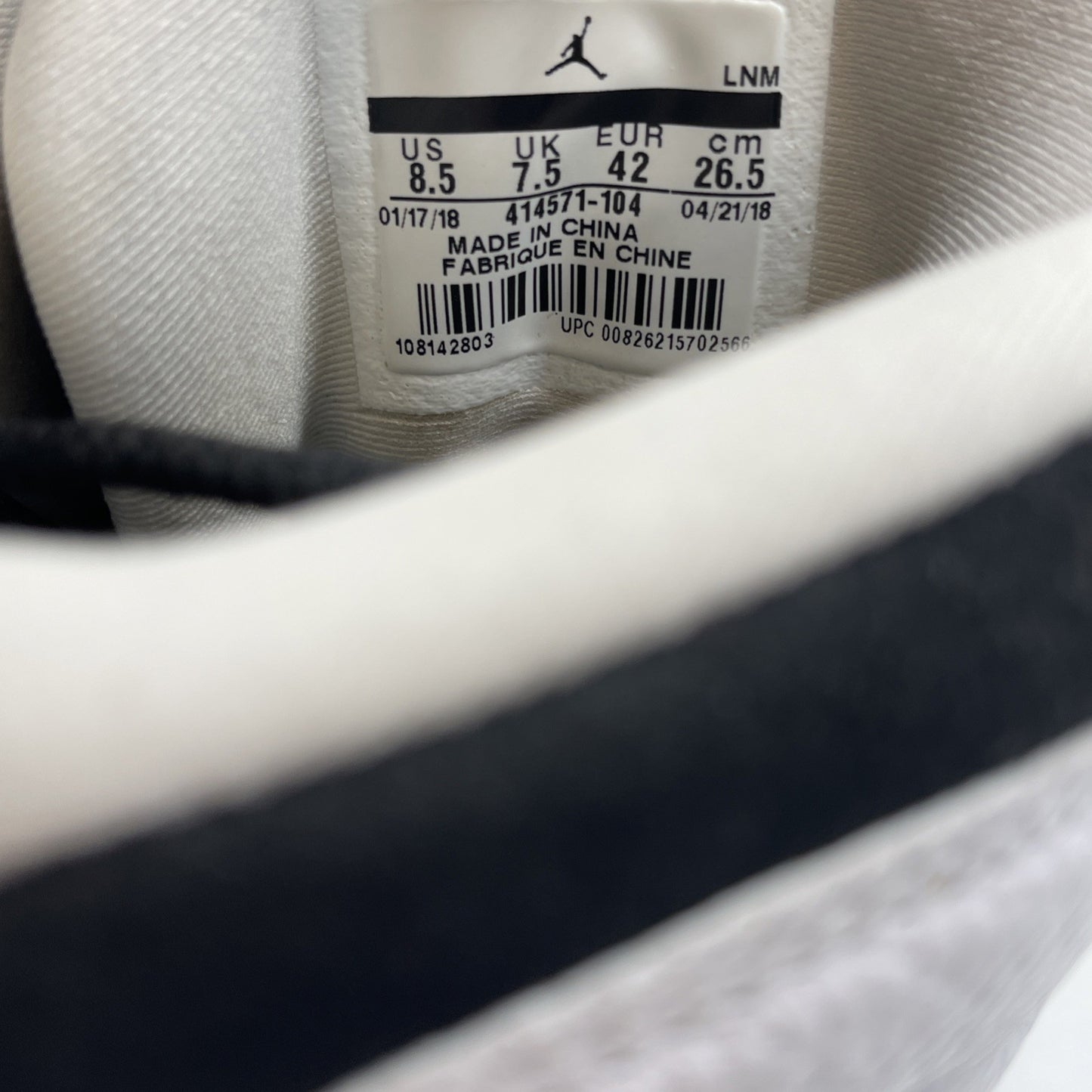 Size 8.5 - Air Jordan 13 Retro 2013 He Got Game White Black (414571-104)