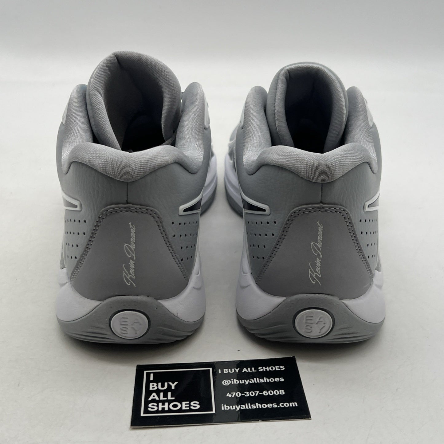 Size 11.5 - Nike KD 17 TB Wolf Grey (FV1307-002)