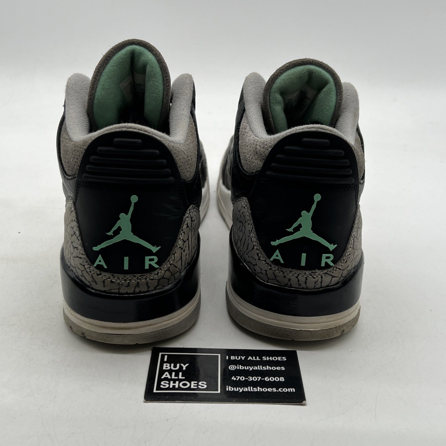 Size 12 - Air Jordan 3 Retro Green Glow (CT8532-031)