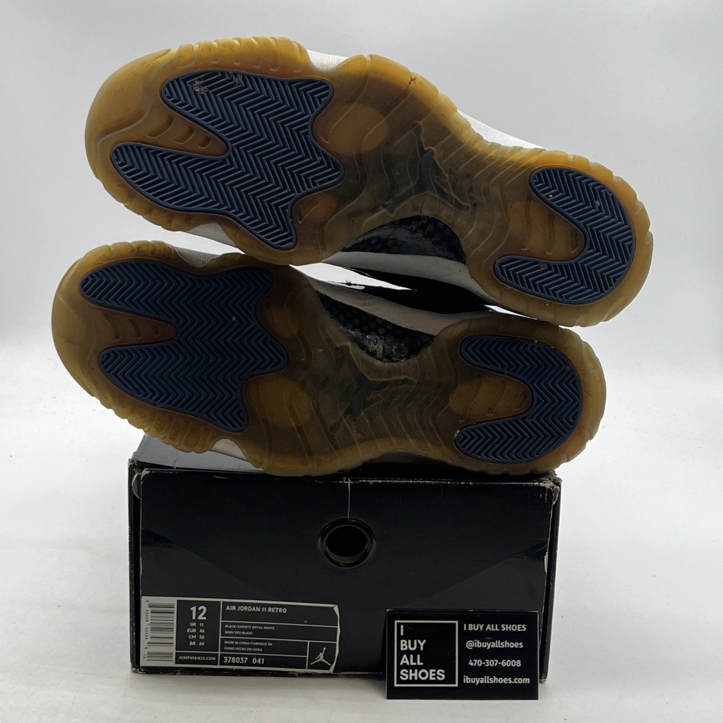 Size 12 - Air Jordan 11 Retro 2009 Space Jam (378037-041)