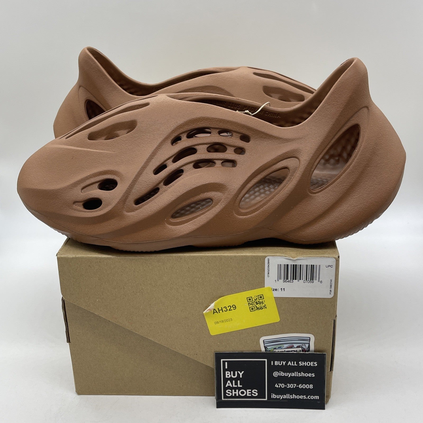 Size 11 - Adidas Yeezy Foam Runner "Clay Red" Rubber (HP5335)