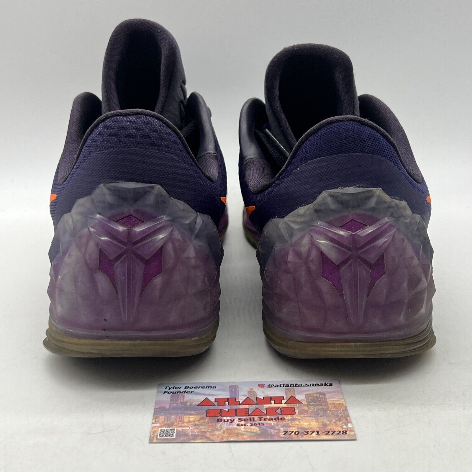 Size 15 - Nike Zoom Kobe Venomenon 5 Court Purple Orange (749884-585)