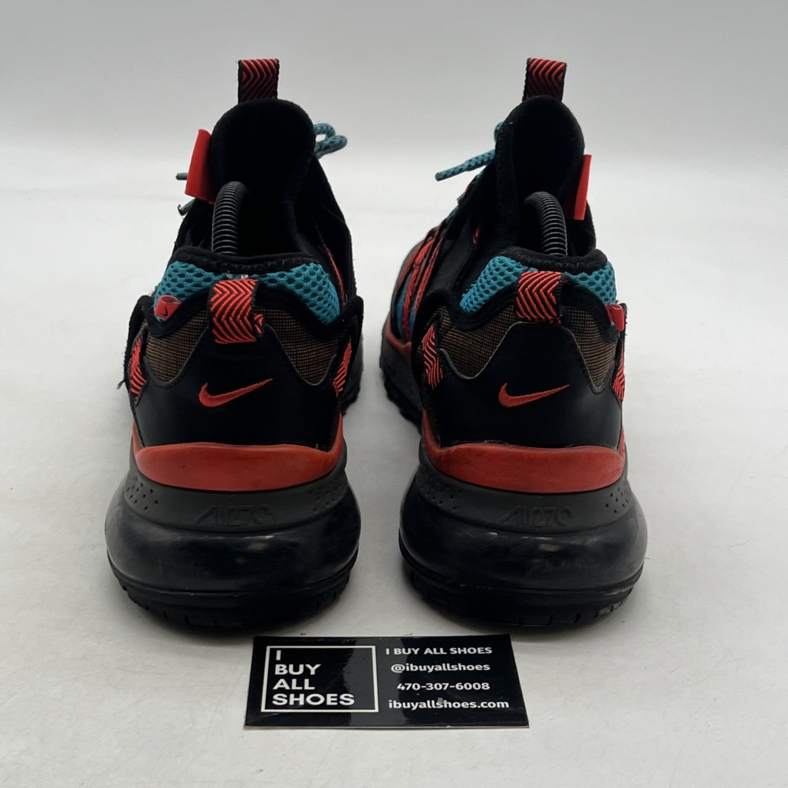 Size 9 - Nike Air Max 270 Bowfin Red Teal (AJ7200-200)