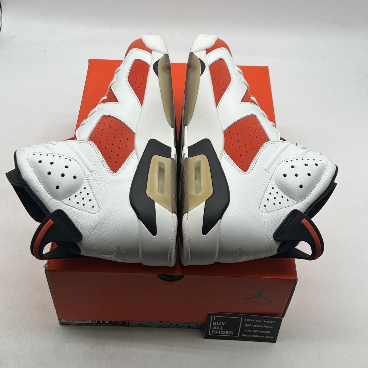 Size 12 - Air Jordan 6 Retro Gatorade (384664-145)