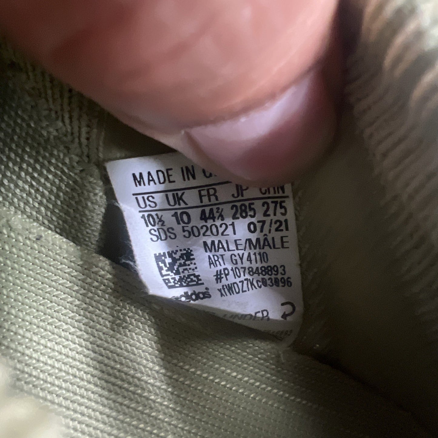 Size 10.5 - adidas Yeezy 450 Resin (GY4110)