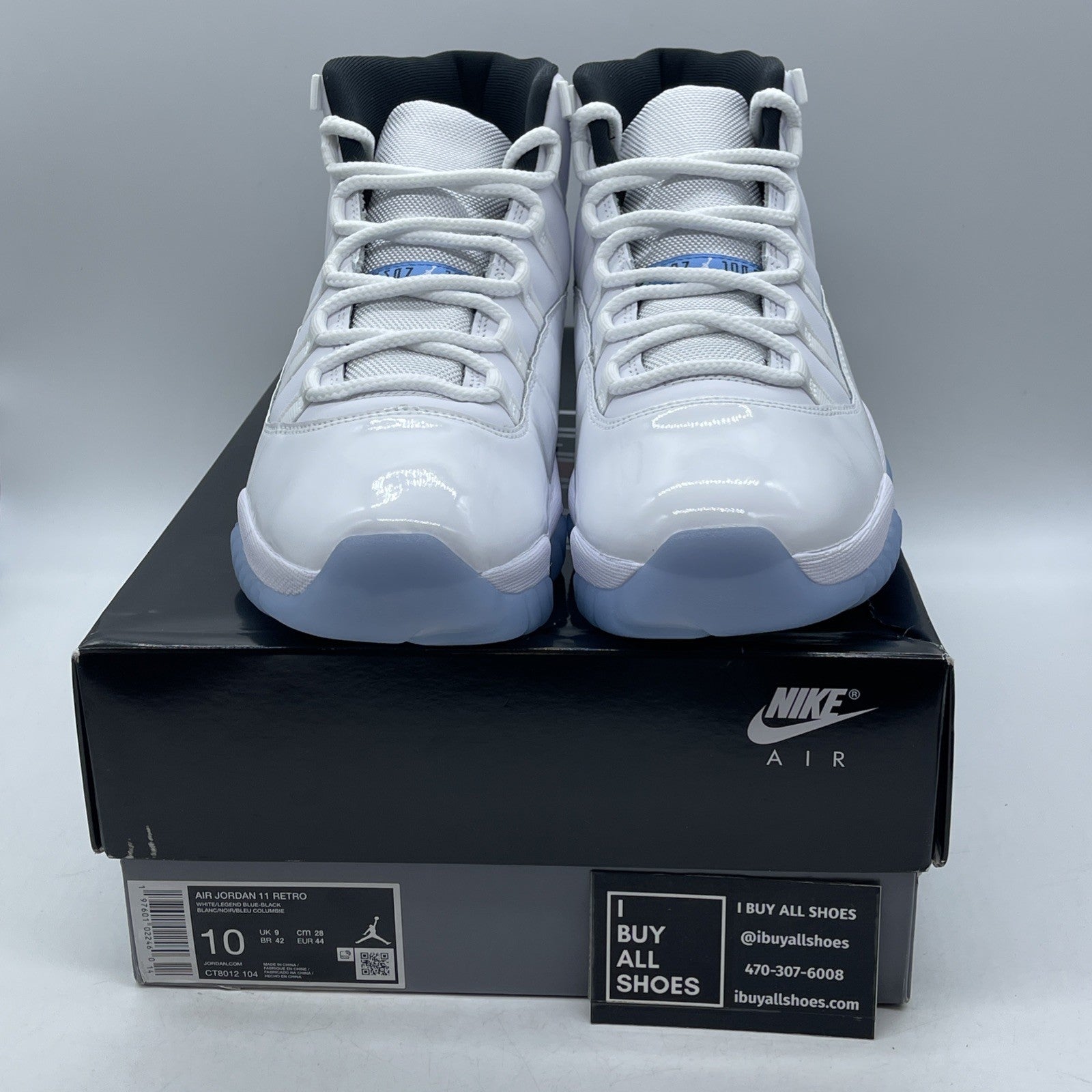 Size 10 - Air Jordan 11 Legend Blue (CT8012-104)
