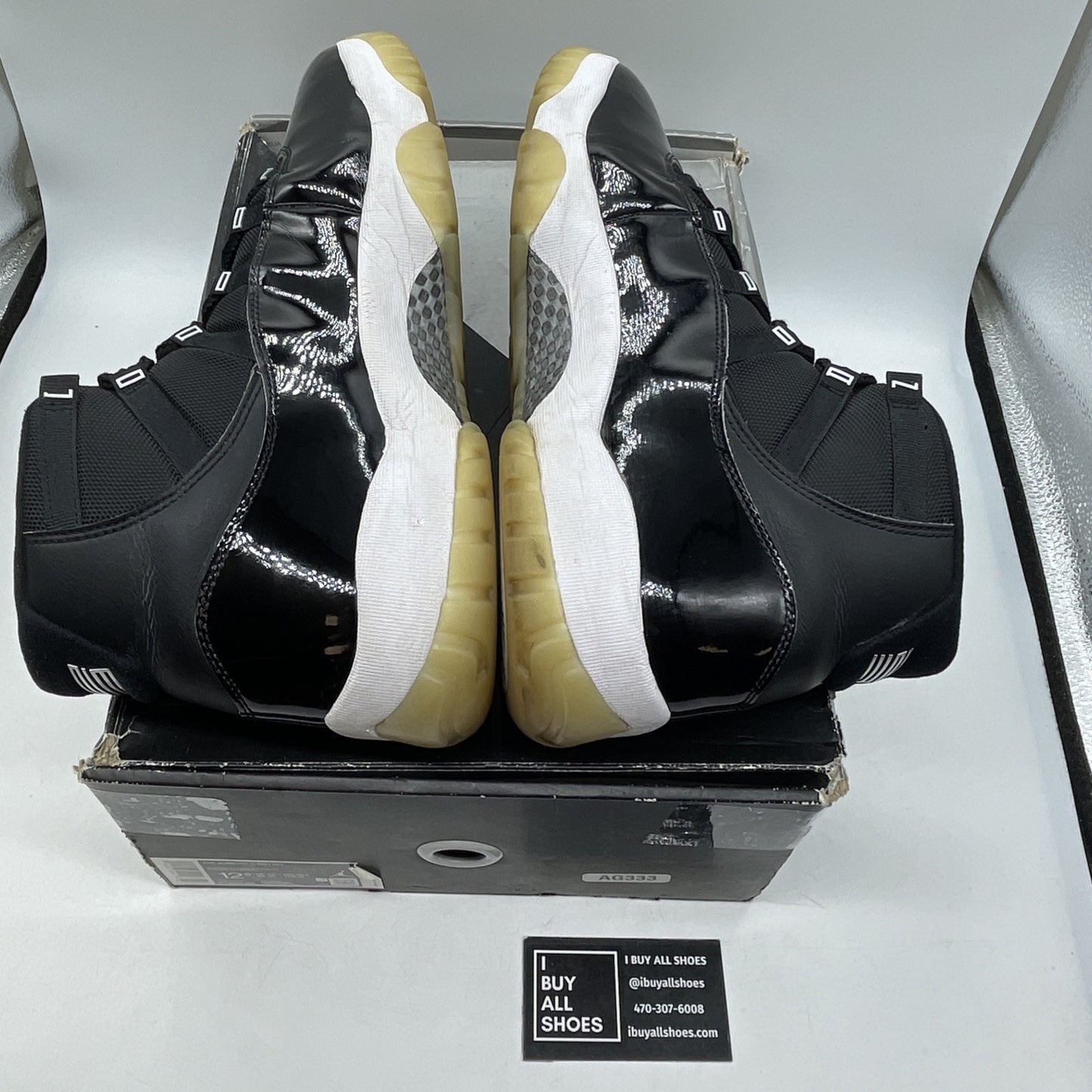 Size 12.5 - Jordan 11 Retro High Jubilee / 25th Anniversary Black (CT8012-011)
