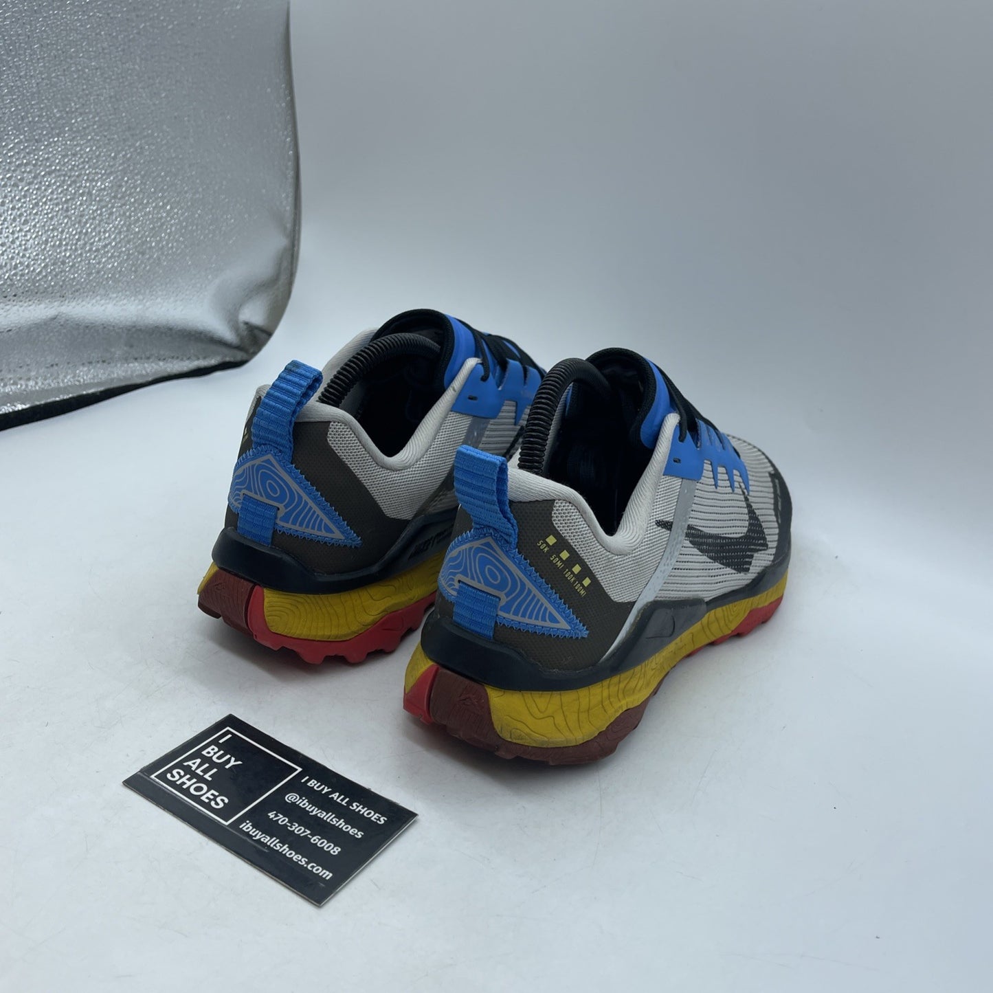Size 9.5 - Nike Wildhorse 8 Iron Ore Vivid Sulfur (DR2686-003)