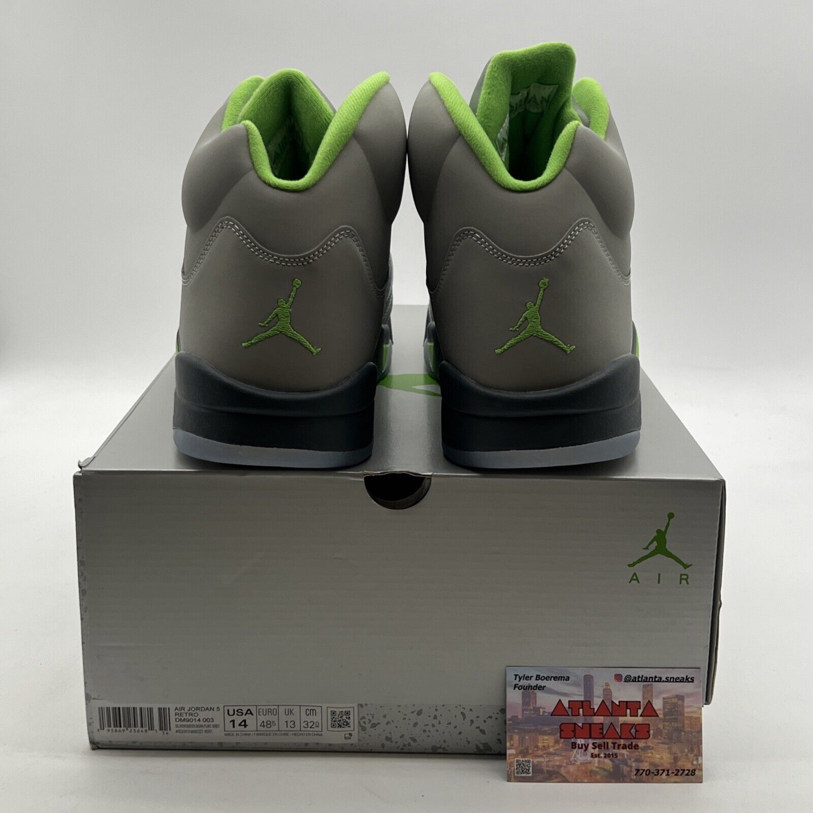 Size 14 - Air Jordan 5 Retro Green Bean (DM9014-003)