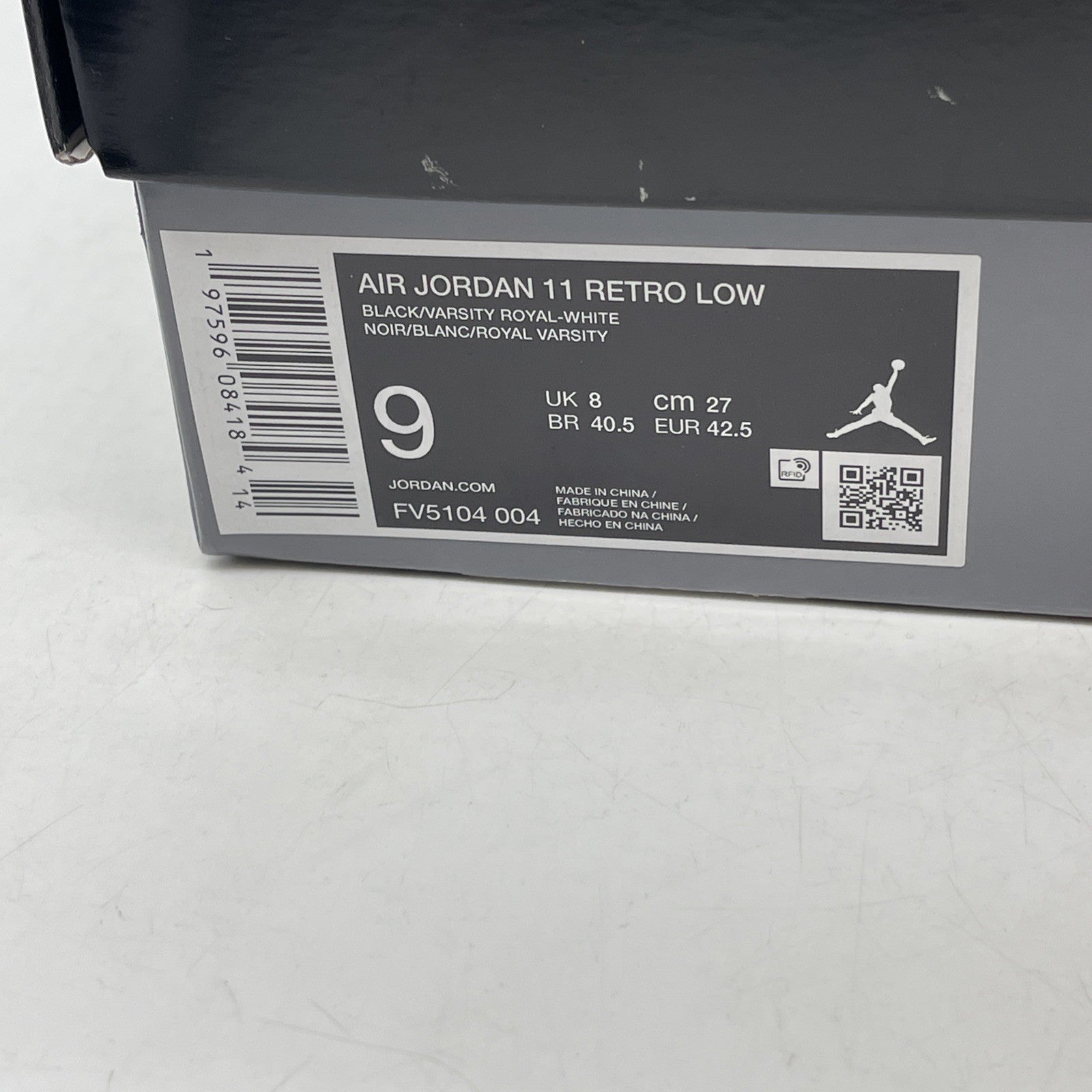 Size 9 - Air Jordan 11 Retro Low Space Jam (FV5104-004)