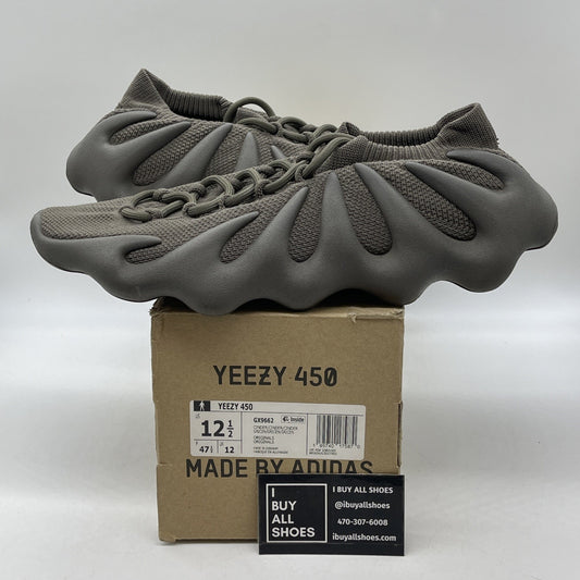 Size 12.5 - adidas Yeezy 450 Cinder Brown Suede (GX9662)