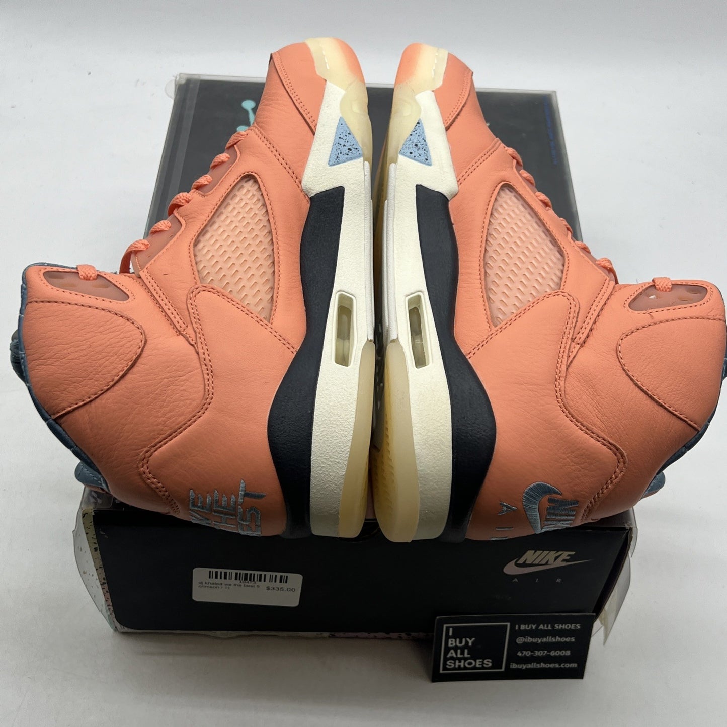 Size 11 - Jordan 5 Retro x DJ Khaled Mid We The Best - Crimson Bliss DV4982-641