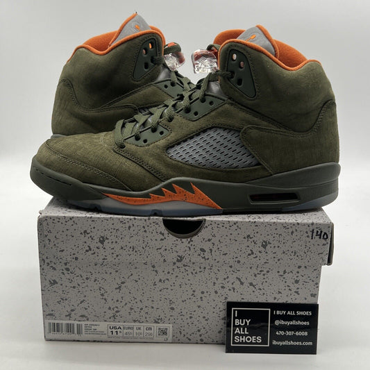 Size 11.5 - Air Jordan 5 Retro 2024 Olive (DD0587-308)