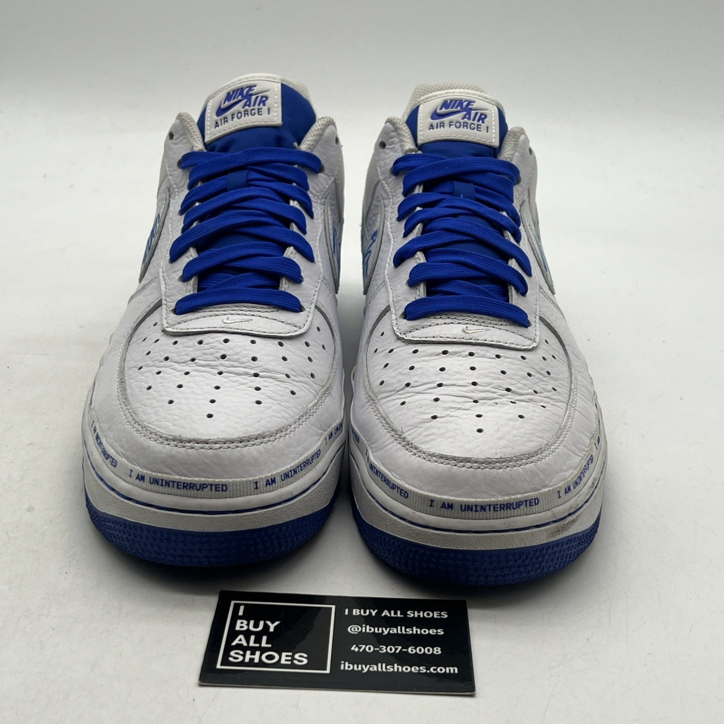 Size 11.5 - Nike Uninterrupted x Air Force 1 QS Low More Than (CQ0494-100)