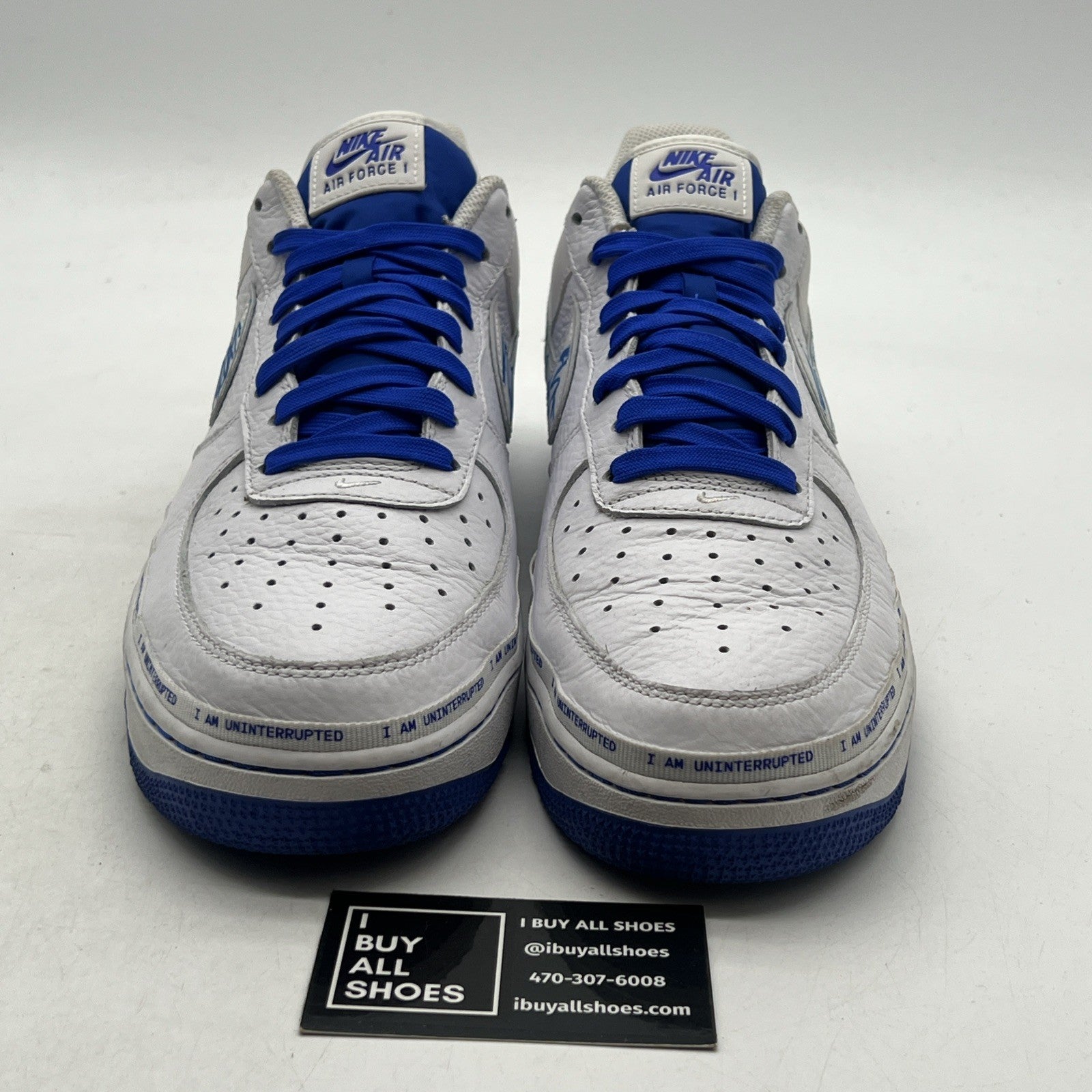 Size 11.5 - Nike Uninterrupted x Air Force 1 QS Low More Than (CQ0494-100)