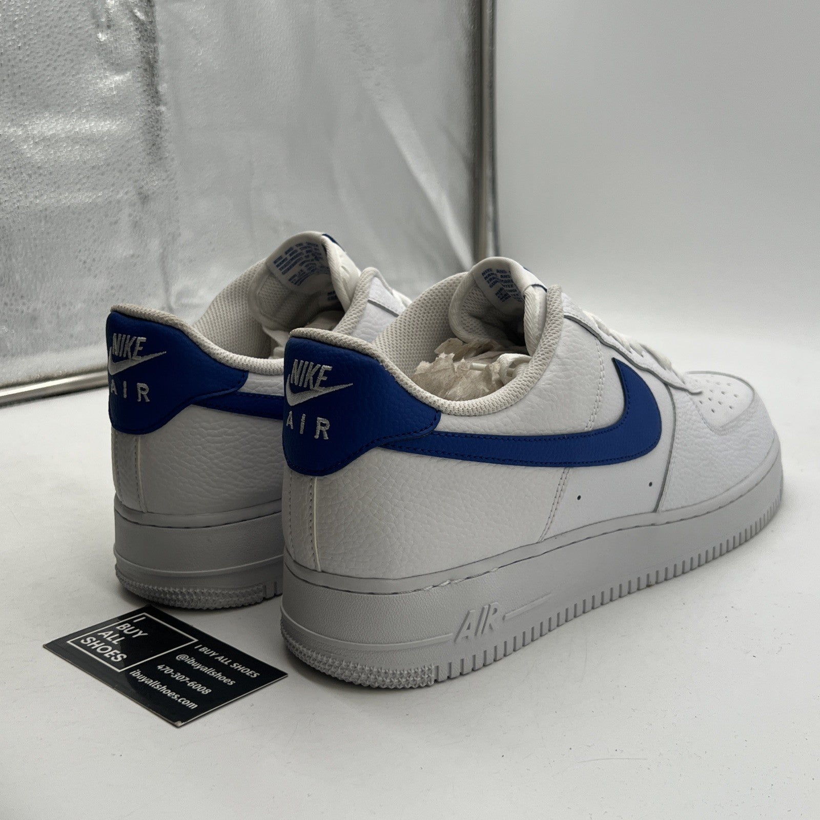 Size 14 - Nike Air Force 1 Low White Game Royal (DM2845-100)