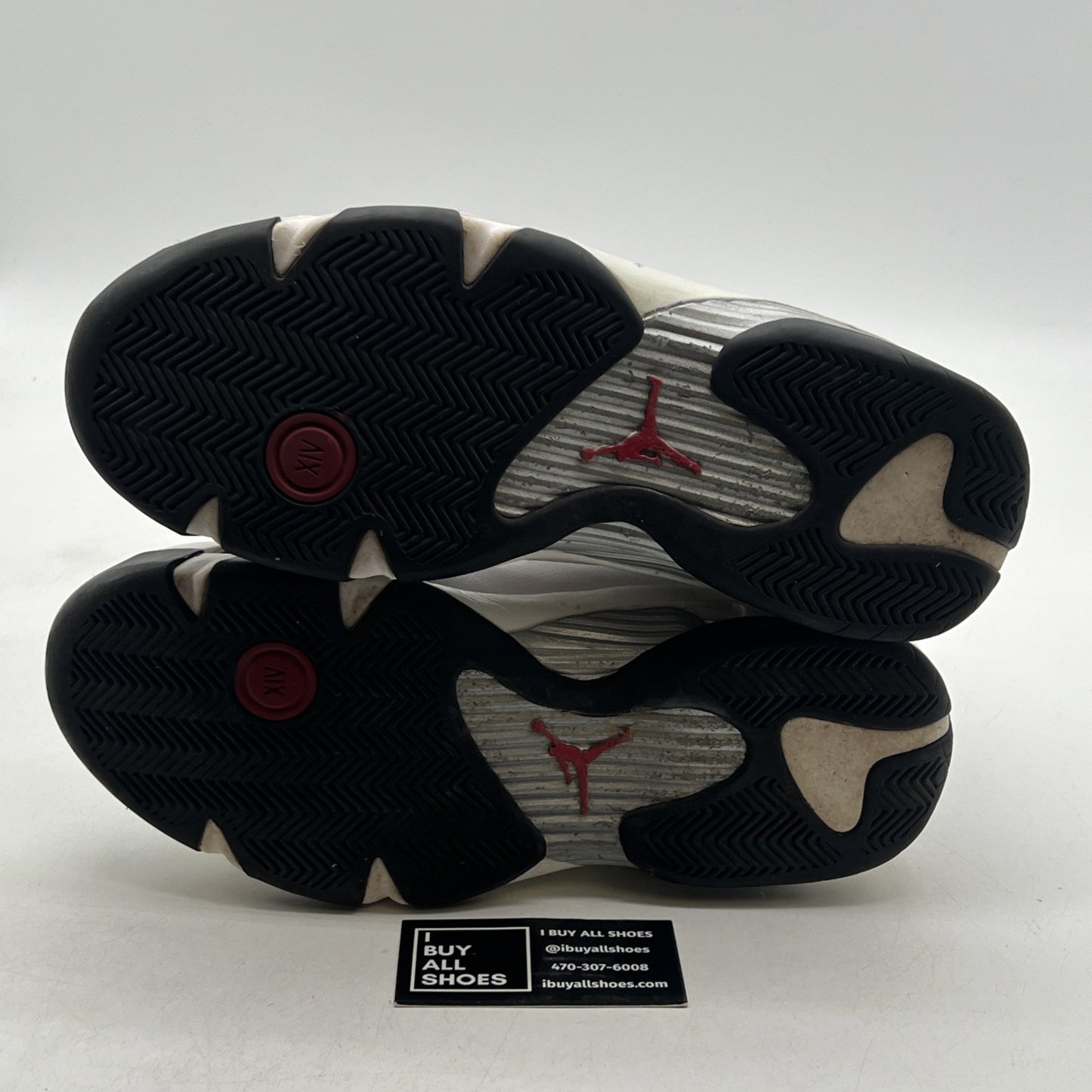 Size 10.5 - Air Jordan 14 Retro 2014 Black Toe (487471-102)
