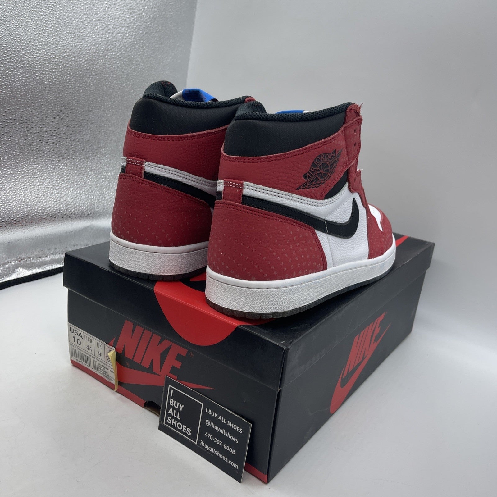 Size 10 - Air Jordan 1 Retro OG Special Box x Marvel High Origin Story