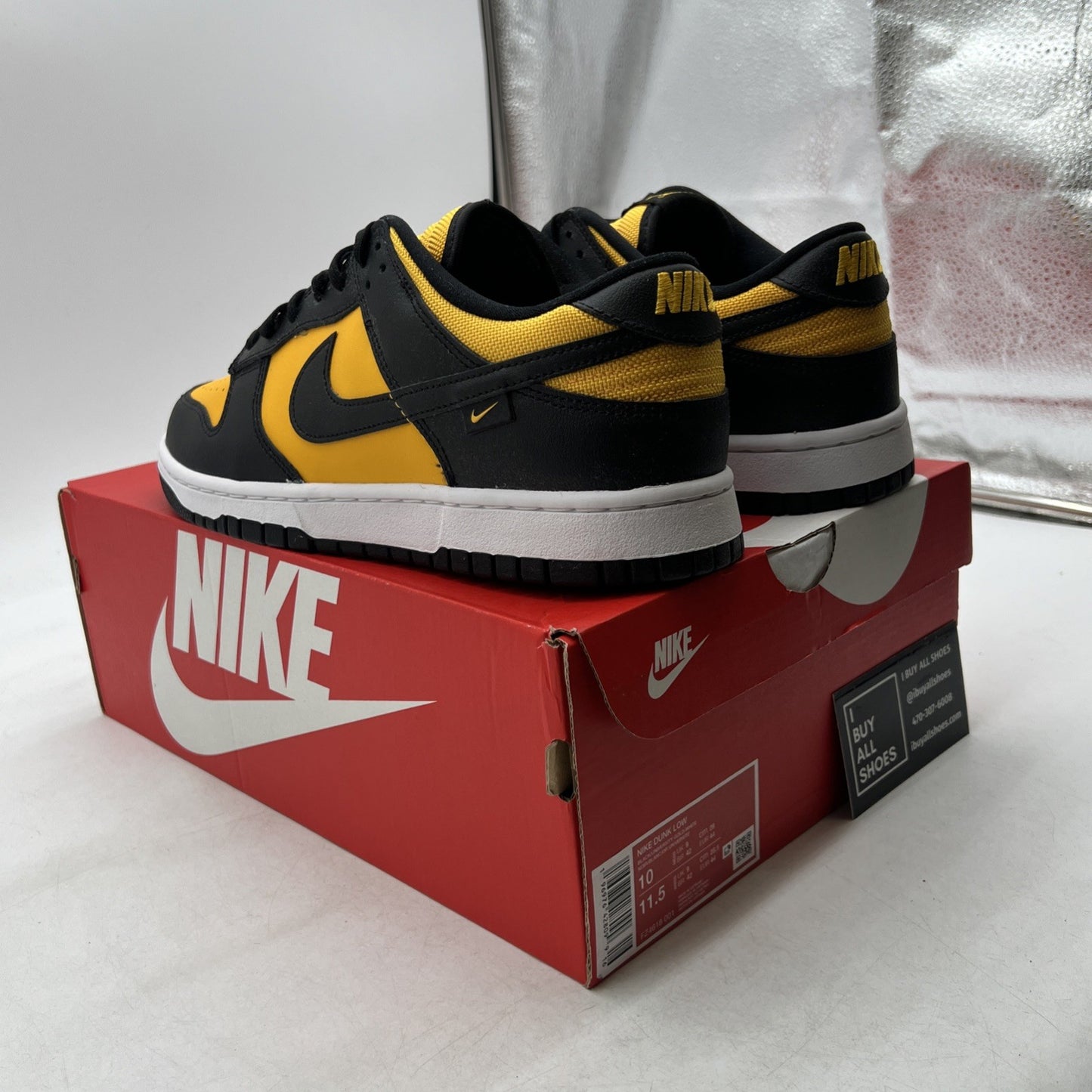 Size 10 - Nike Dunk Low Reverse Goldenrod (FZ4618-001)