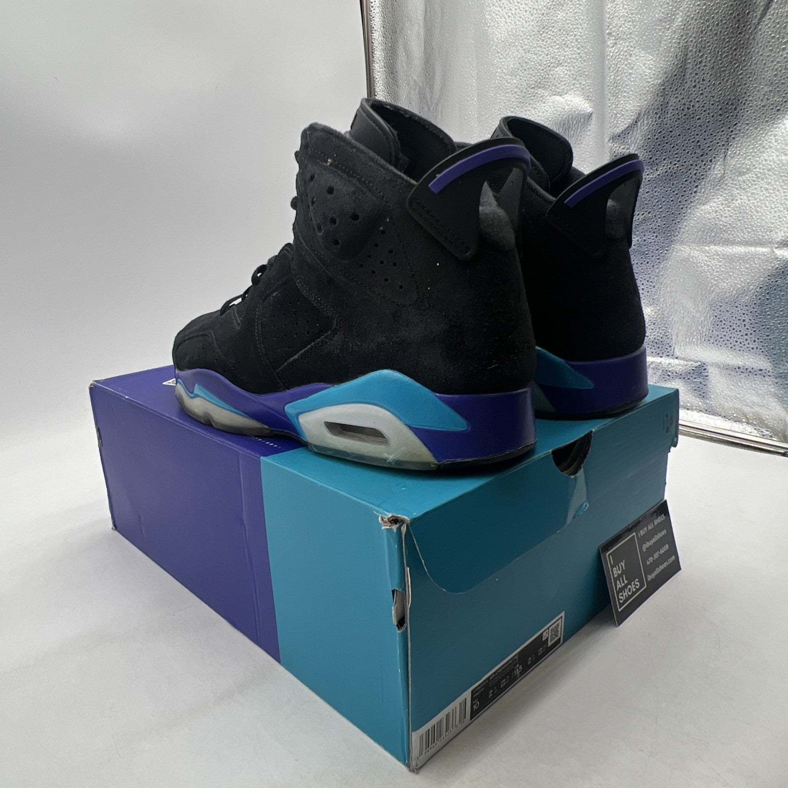 Size 10 - Air Jordan 6 Retro Aqua (CT8529-004)