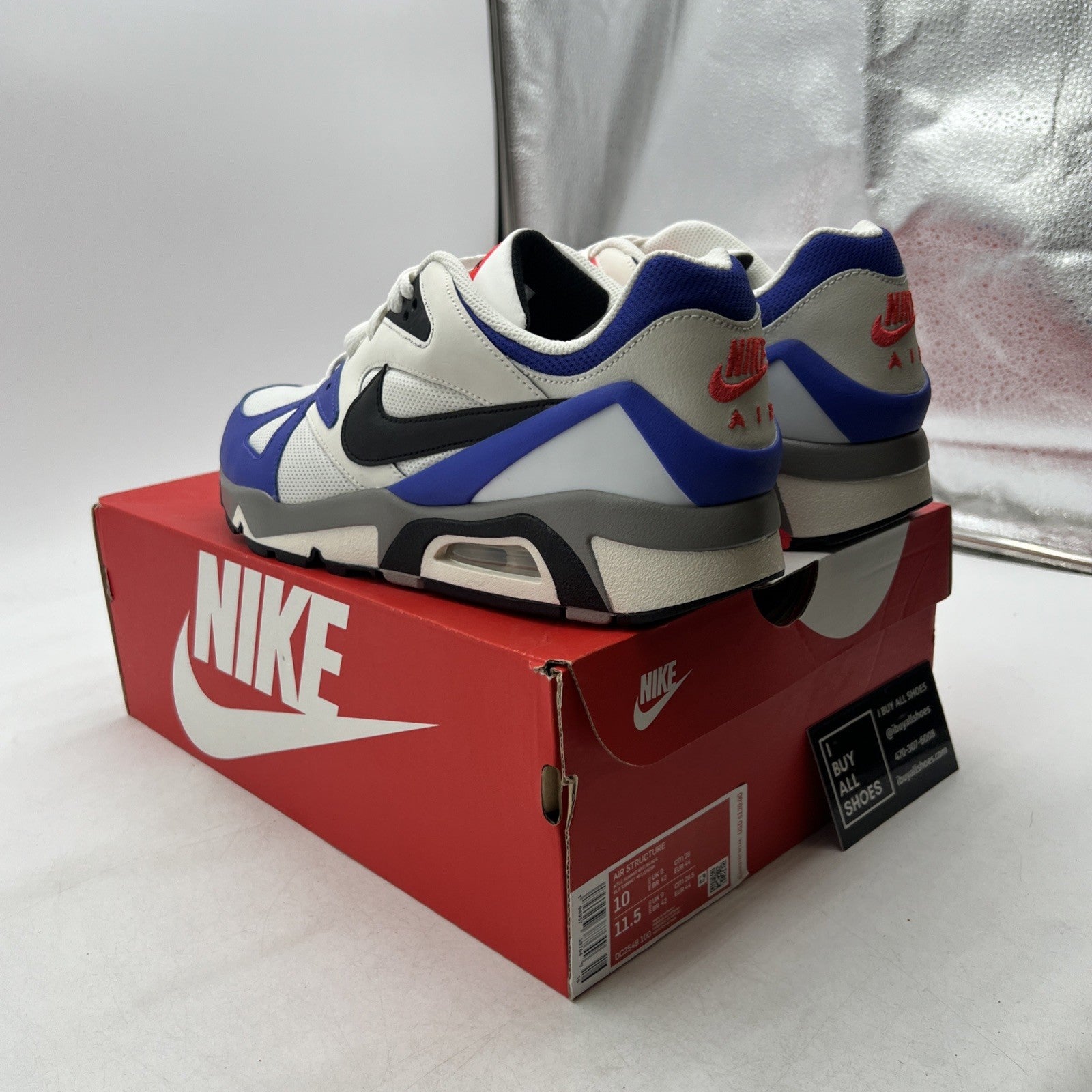Size 10 - Nike Air Structure Triax 91 Persian Violet (DC2548-100)