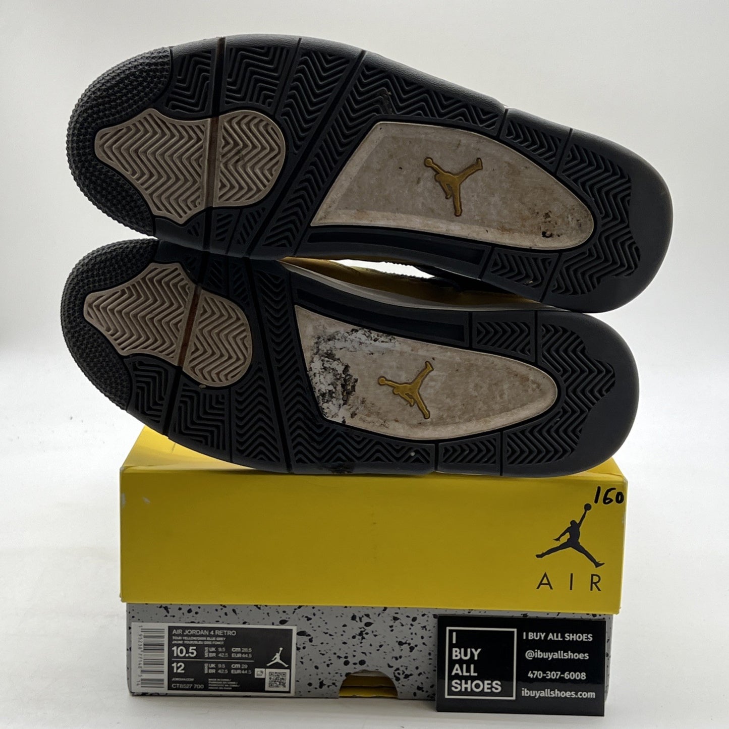 Size 10.5 - Air Jordan 4 Retro Mid Lightning (CT8527-700)