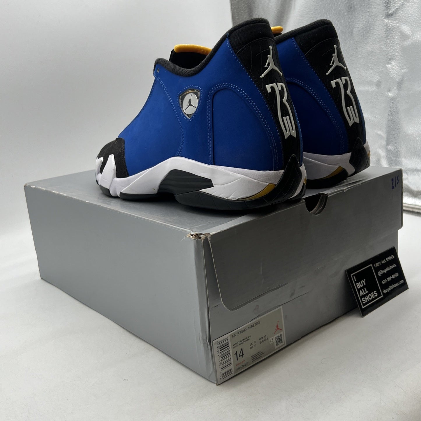 Size 14 - Air Jordan 14 Retro Laney (487471-407)