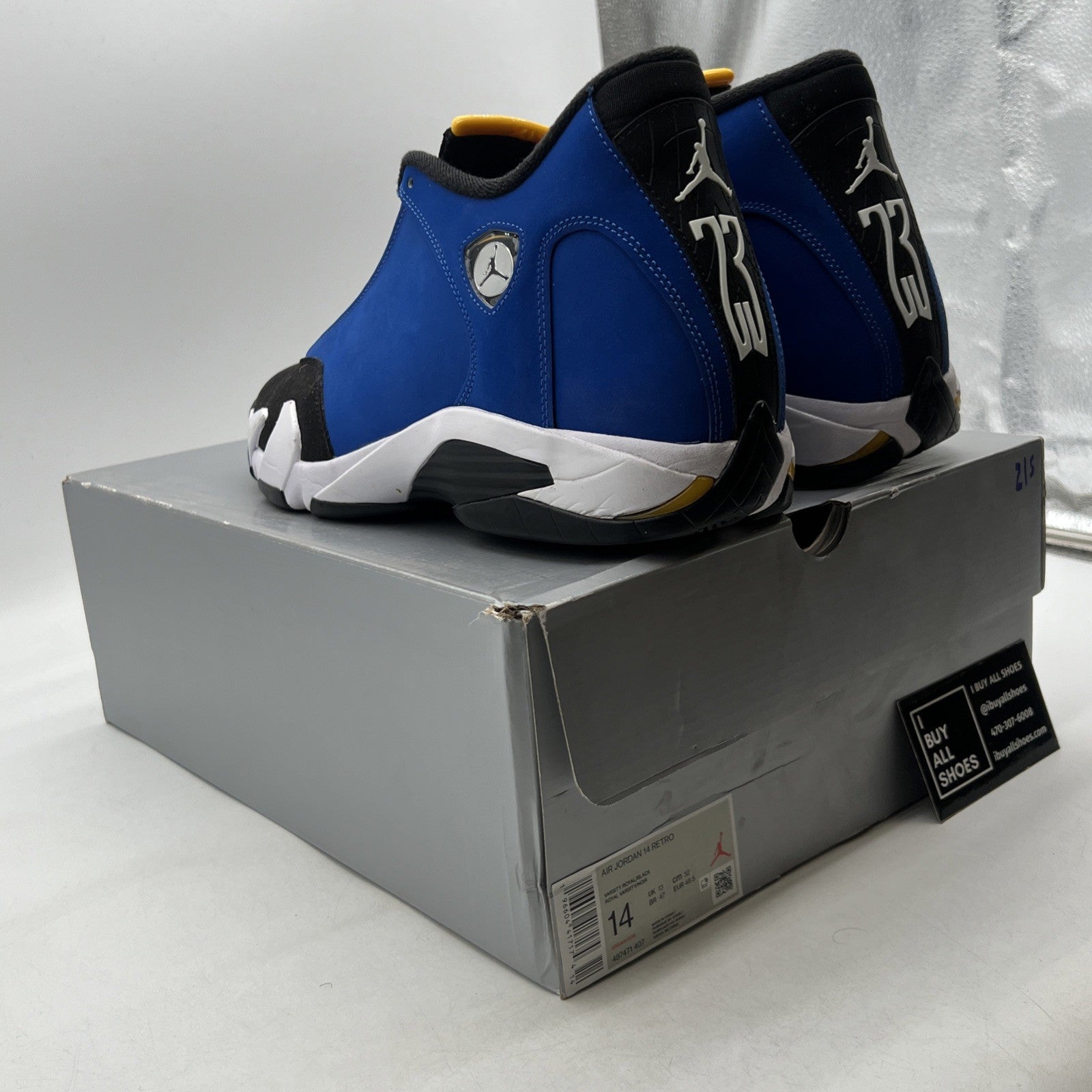 Size 14 - Air Jordan 14 Retro Laney (487471-407)