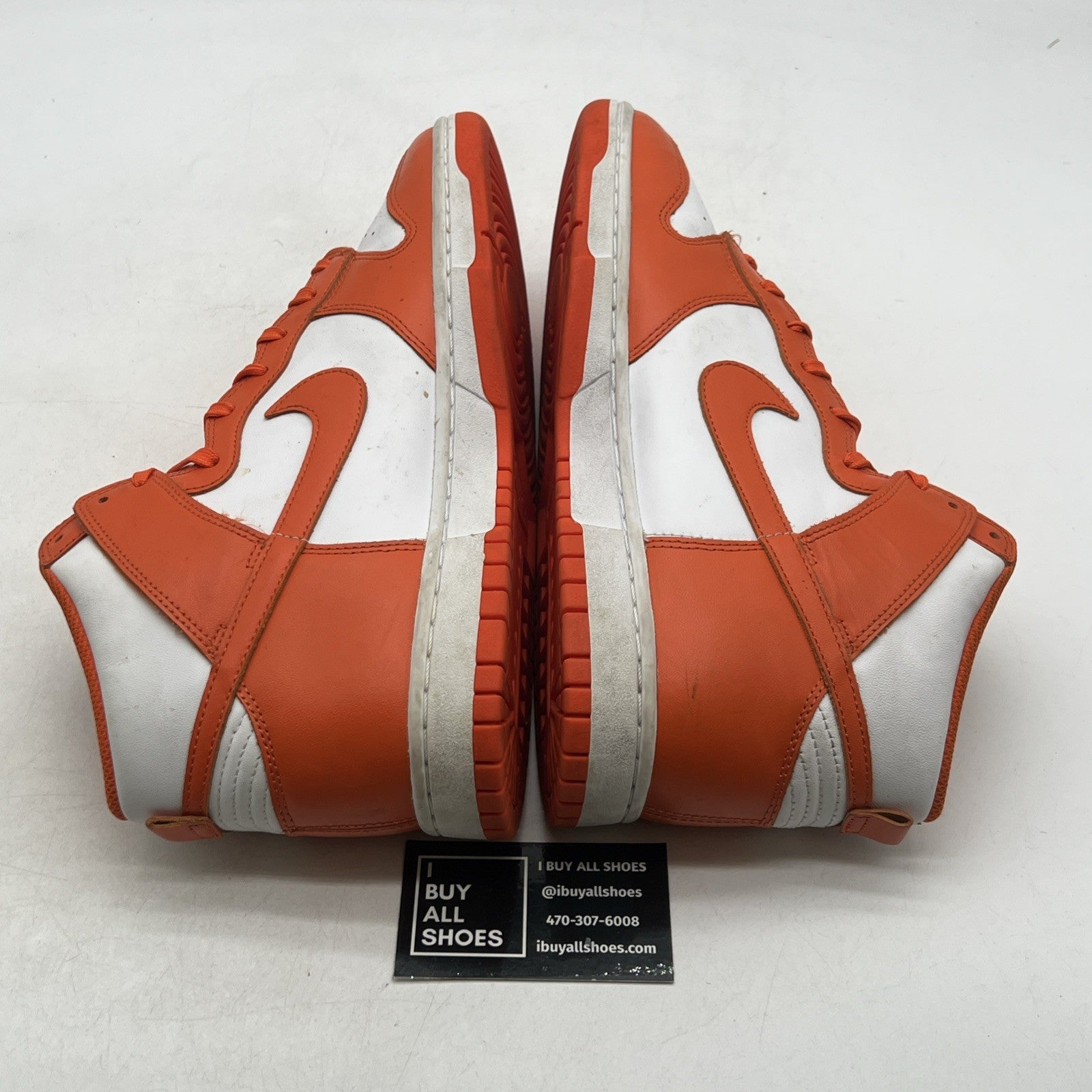 Size 11.5 - Nike Dunk SP 2021 High Syracuse (DD1399-101)
