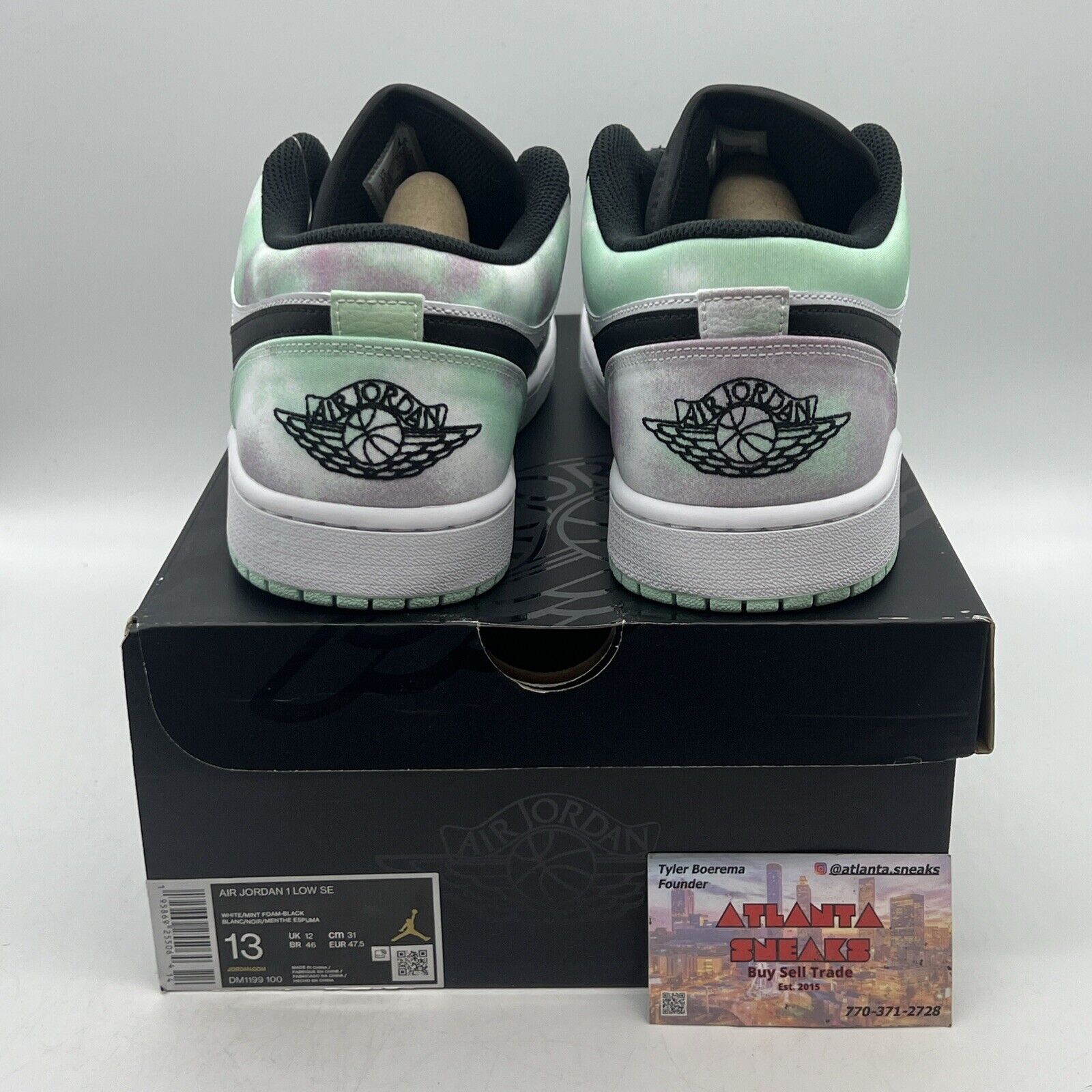 Size 13 - Jordan 1 Low SE Tie Dye Brand New Og All