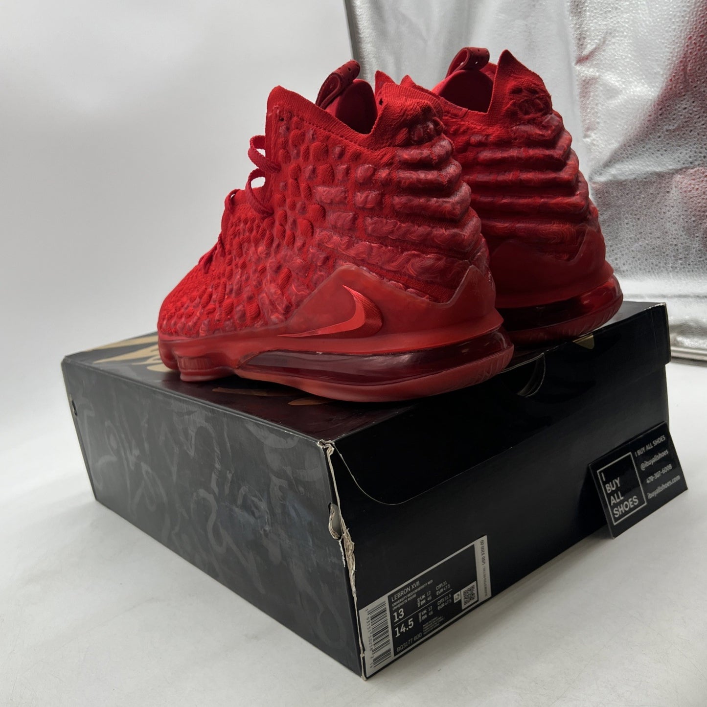 Size 13 - Nike LeBron 17 Red Carpet (BQ3177-600)