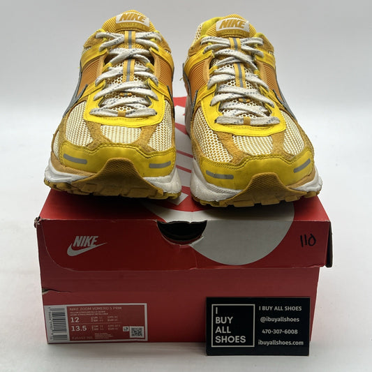 Size 12 - Nike Zoom Vomero 5 Yellow Strike Metallic Silver (FJ4453-765)