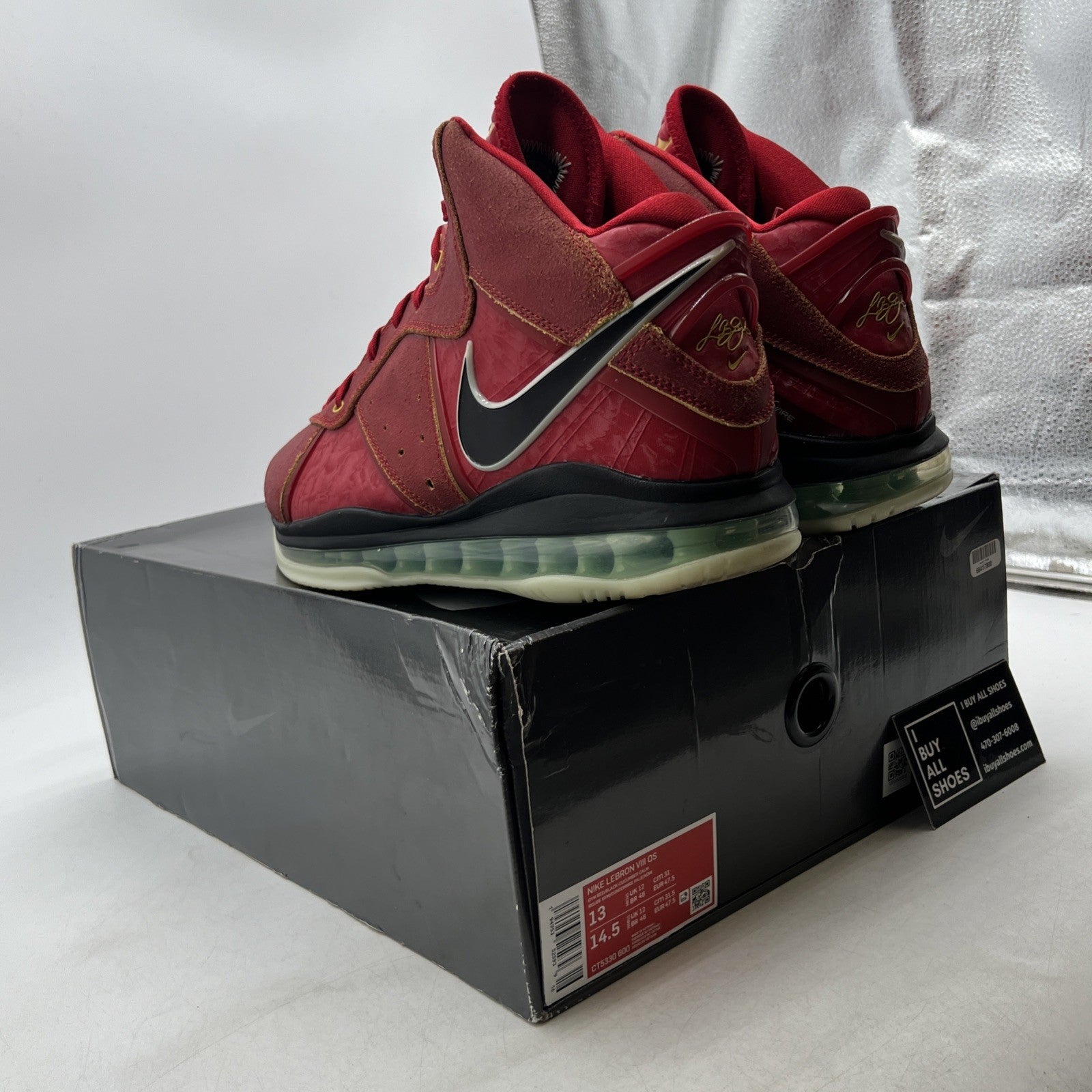 Size 13 - Nike LeBron 8 QS Empire Jade (CT5330-600)