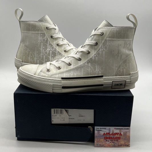 Size 12 - Dior B23 High Dior Oblique - White (3SH118YNT-H060)