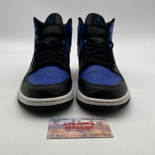 Size 9.5 - Air Jordan 1 Mid Hyper Royal 2021 (554724-077)