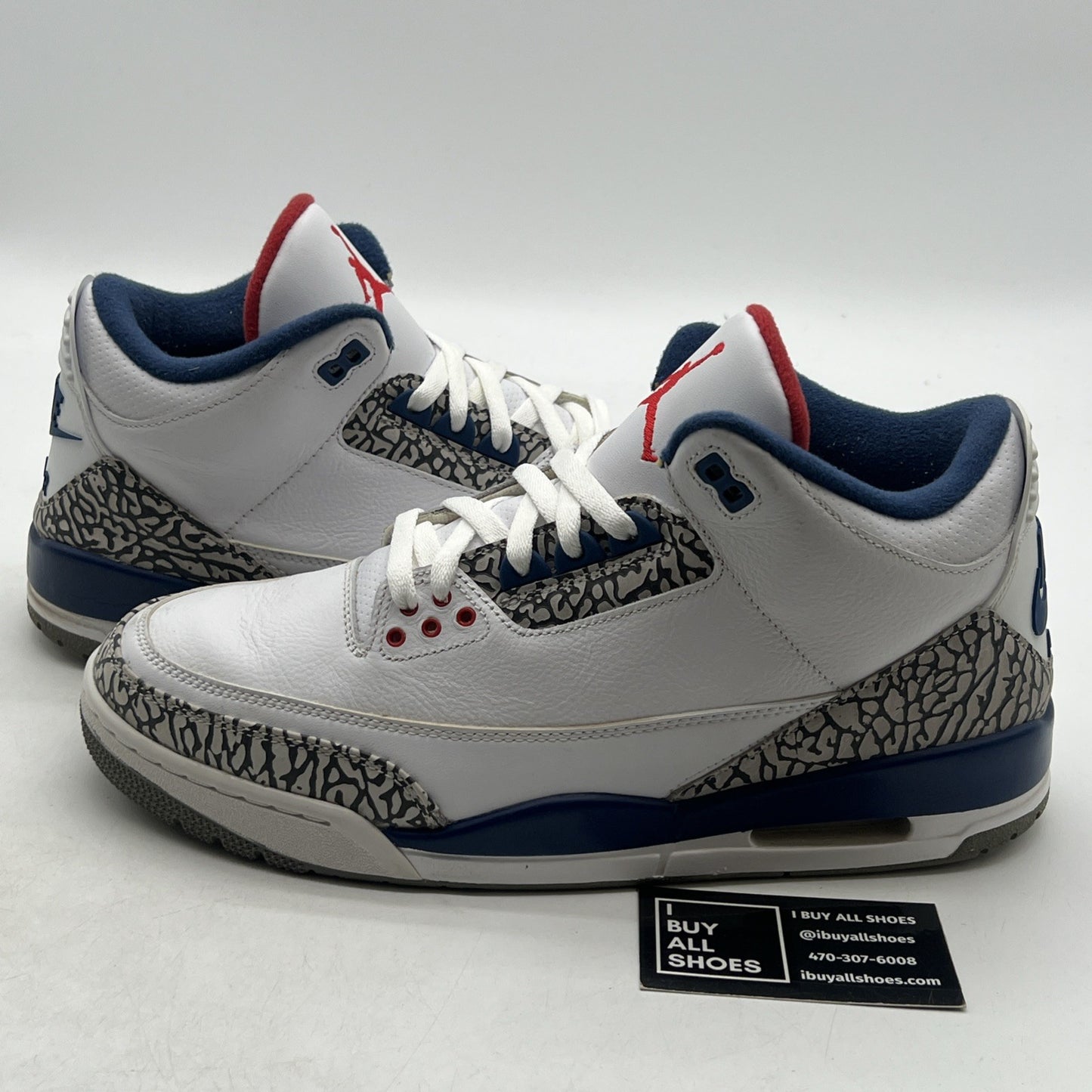 Size 12 - Air Jordan 3 Retro OG Mid True Blue (854262-106)