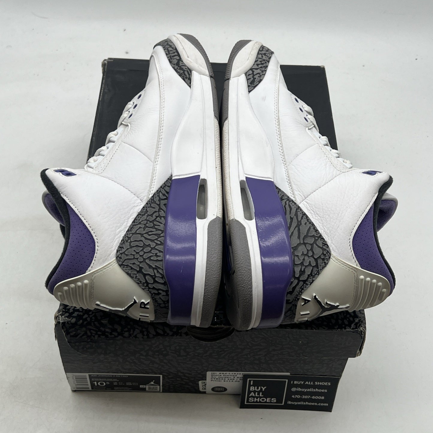 Size 10.5 - Air Jordan 3 Retro Mid Dark Iris (CT8532-105)