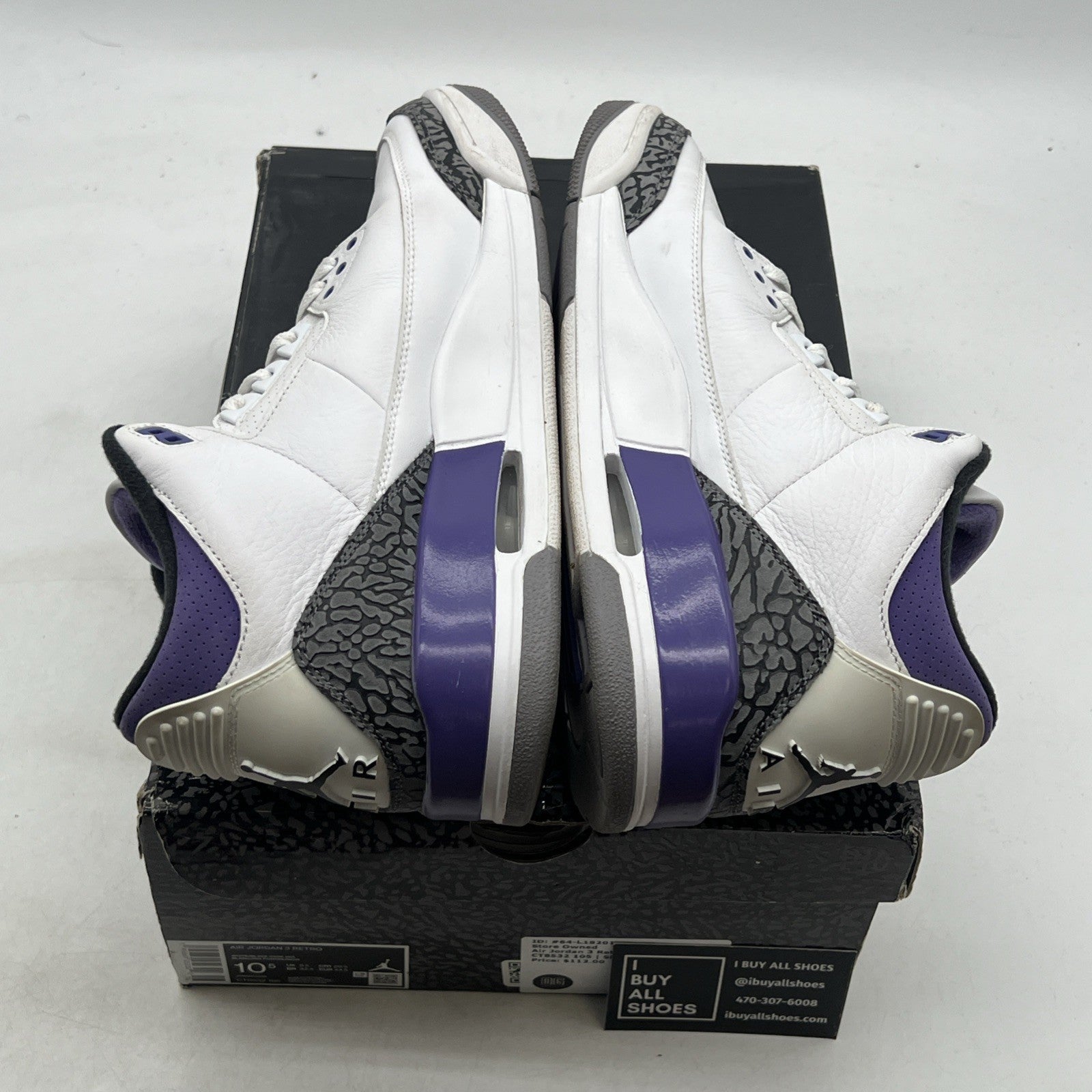 Size 10.5 - Air Jordan 3 Retro Mid Dark Iris (CT8532-105)