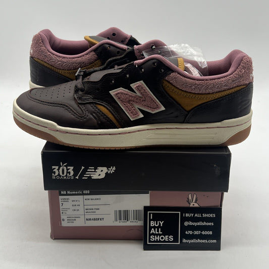 Size 7 - New Balance 303 Boards x Jeremy Fish x Numeric 480 Silly Pink Bunnies