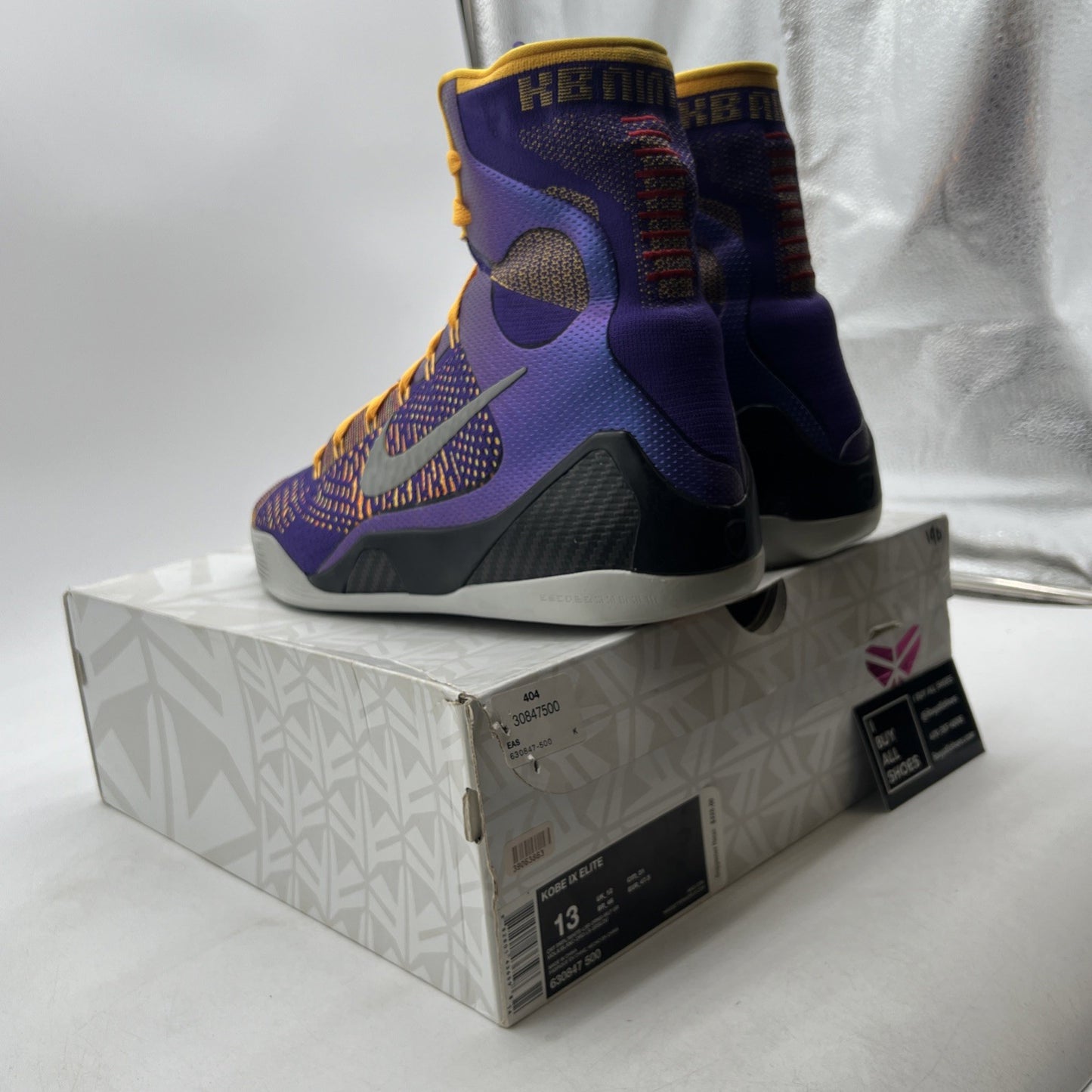 Size 13 - Nike Kobe 9 Elite Team Showtime (630847-500)