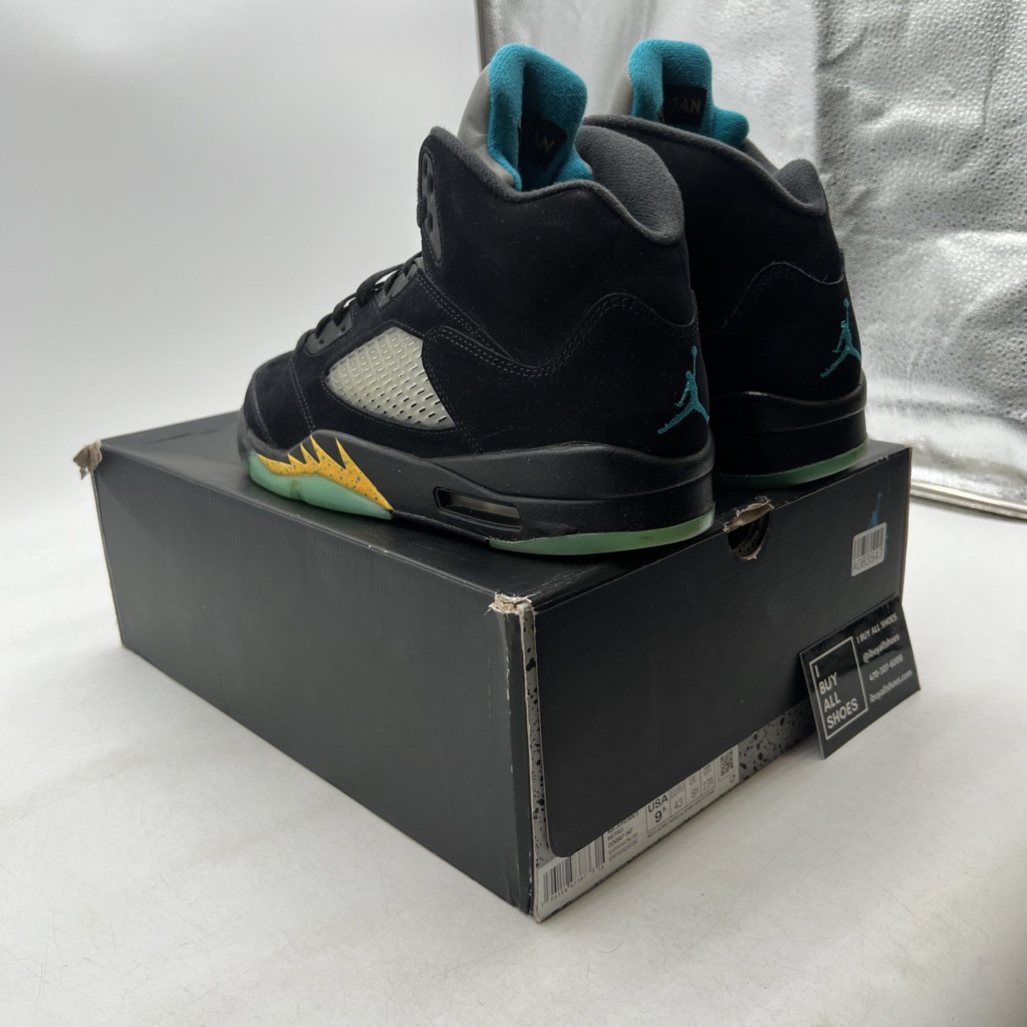 Size 9.5 - Air Jordan 5 Retro Mid Aqua (DD0587-047)