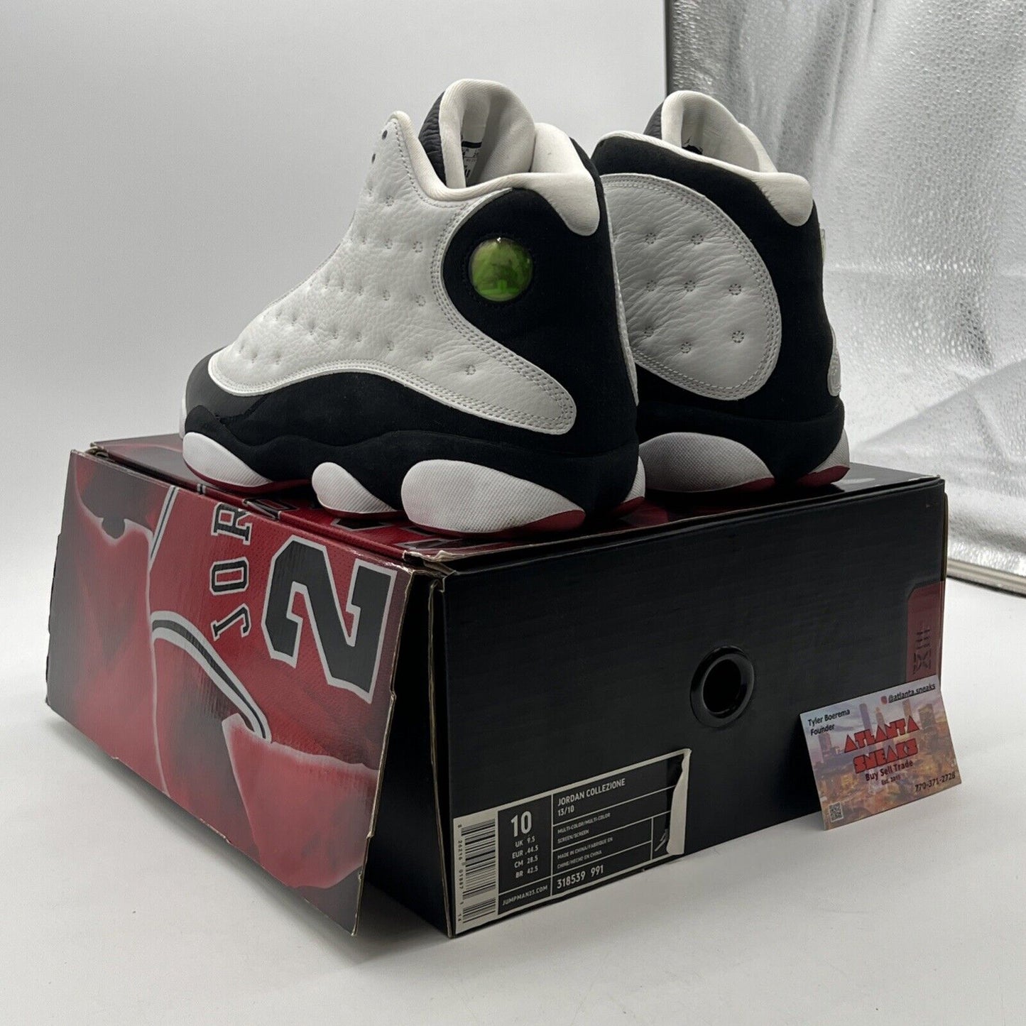 Size 10 - Air Jordan 13 Retro 2013 He Got Game (309259-104)