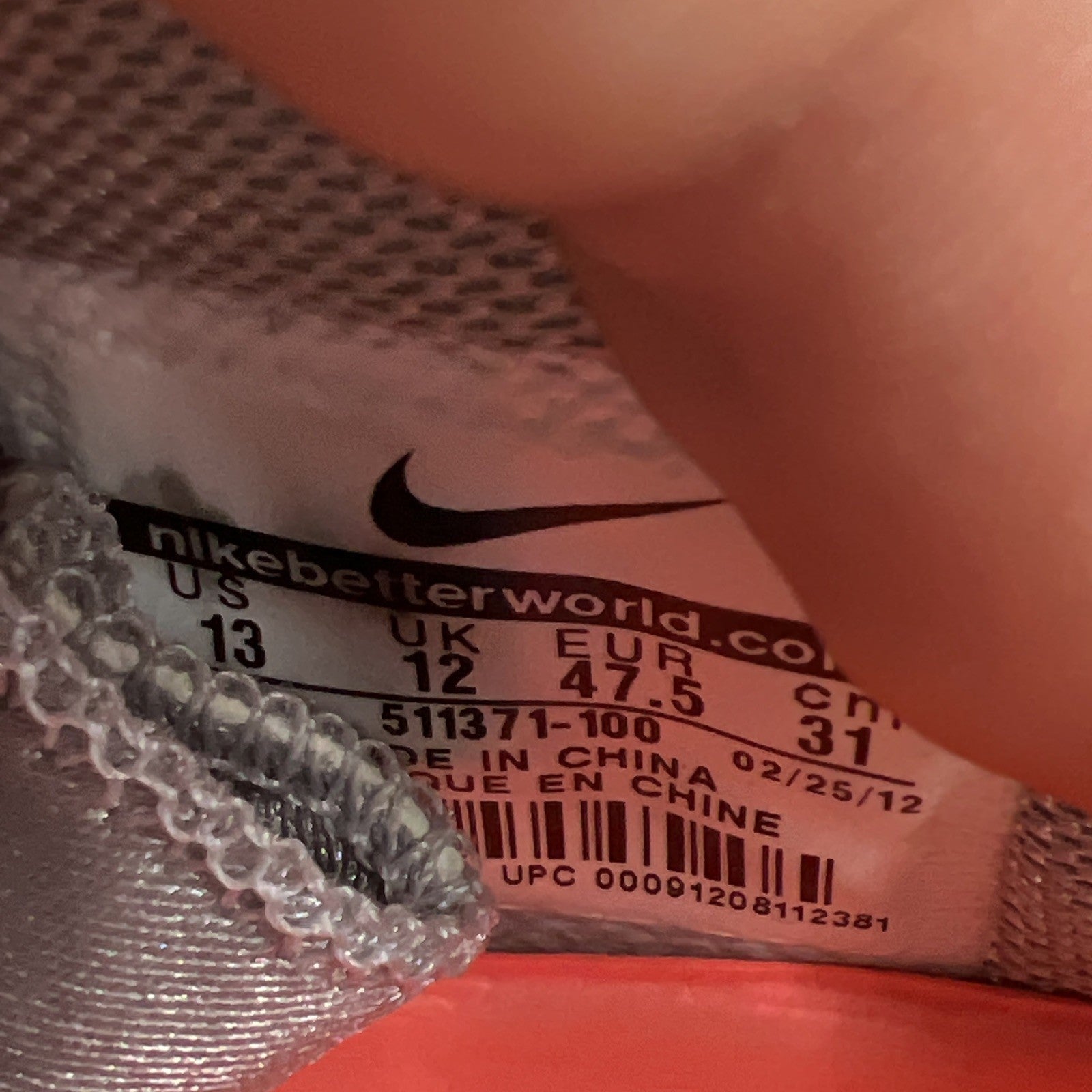 Size 13 - Nike Zoom Kobe 7 System Elite Home (511371-100)