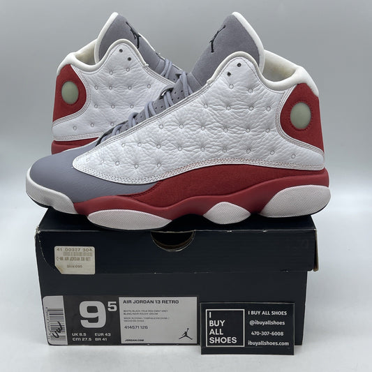 Size 9.5 - Air Jordan 13 Retro 2014 Grey Toe (414571-126)
