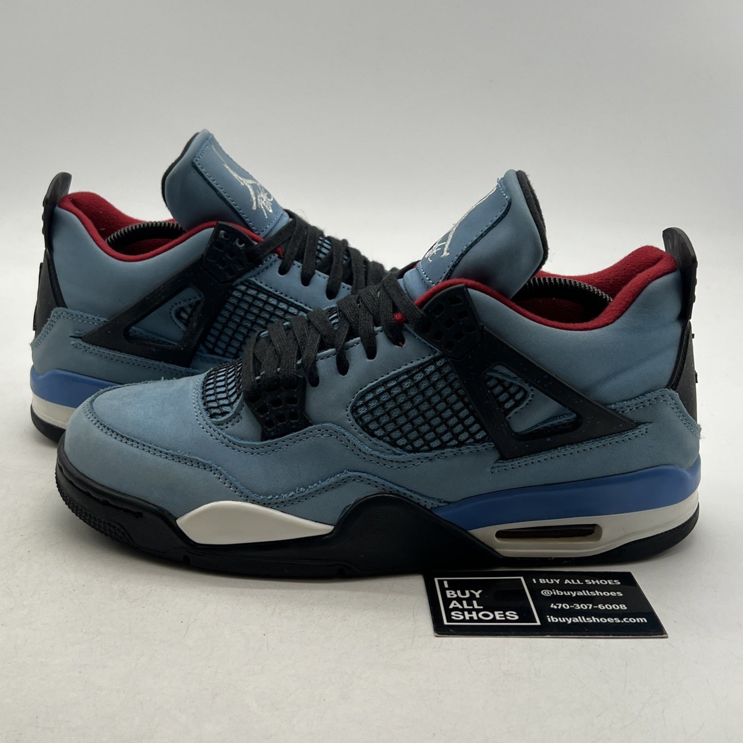 Size 9.5 - Air Jordan 4 Retro x Travis Scott Mid Cactus Jack (308497-406)