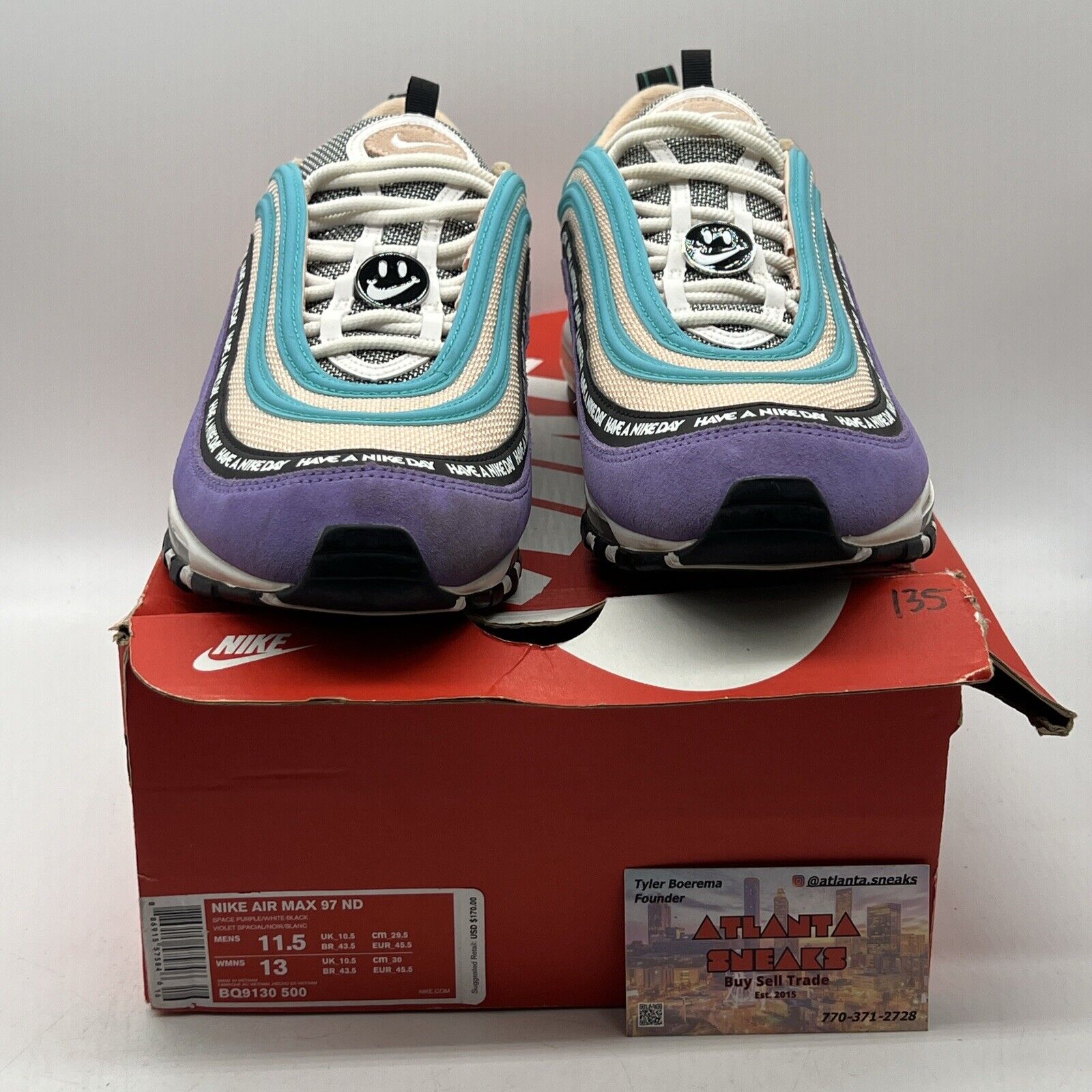 Size 11.5 - Nike Air Max 97 Have a Nike Day (BQ9130-500)