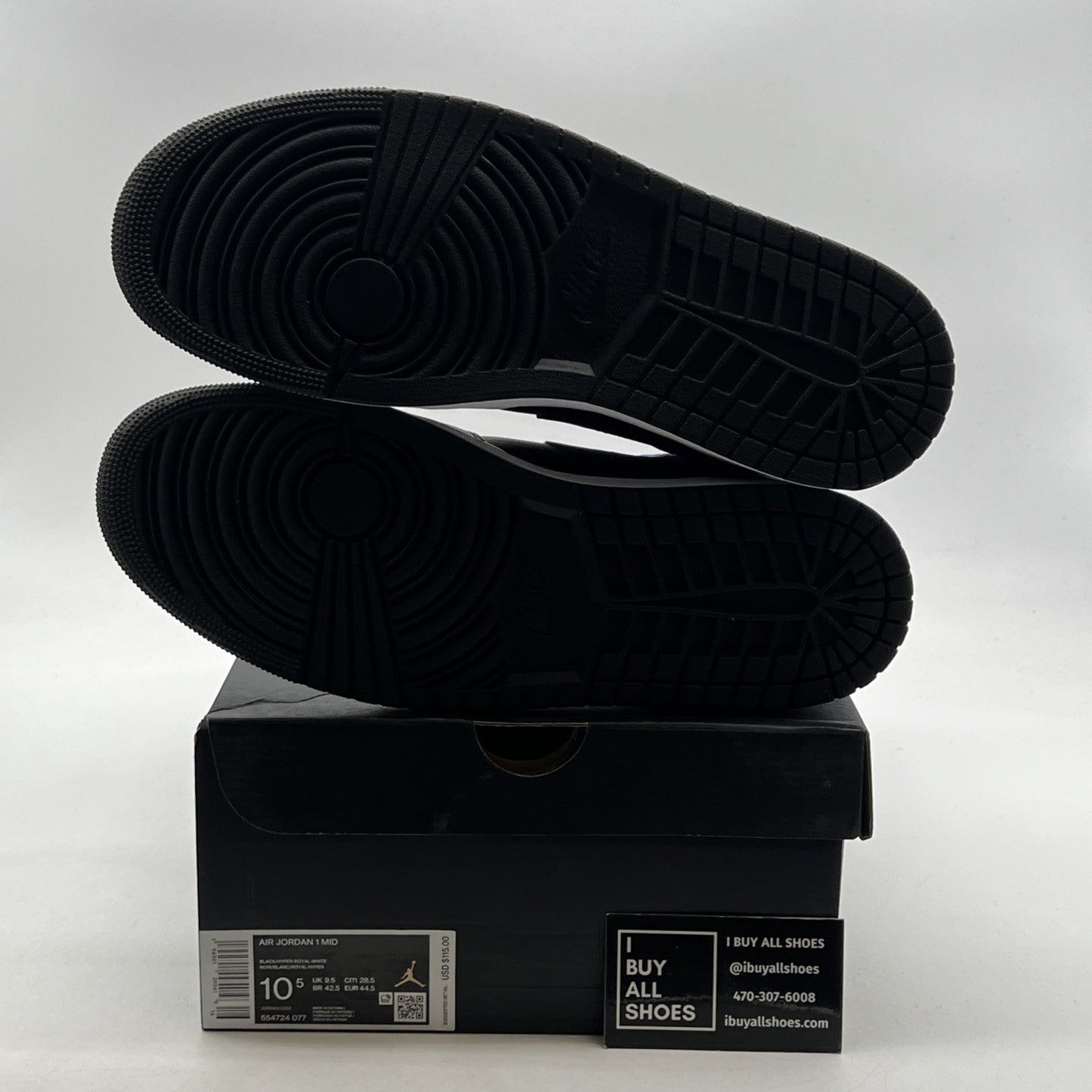 Size 10.5 - Air Jordan 1 Mid Orlando Magic (554724-007)