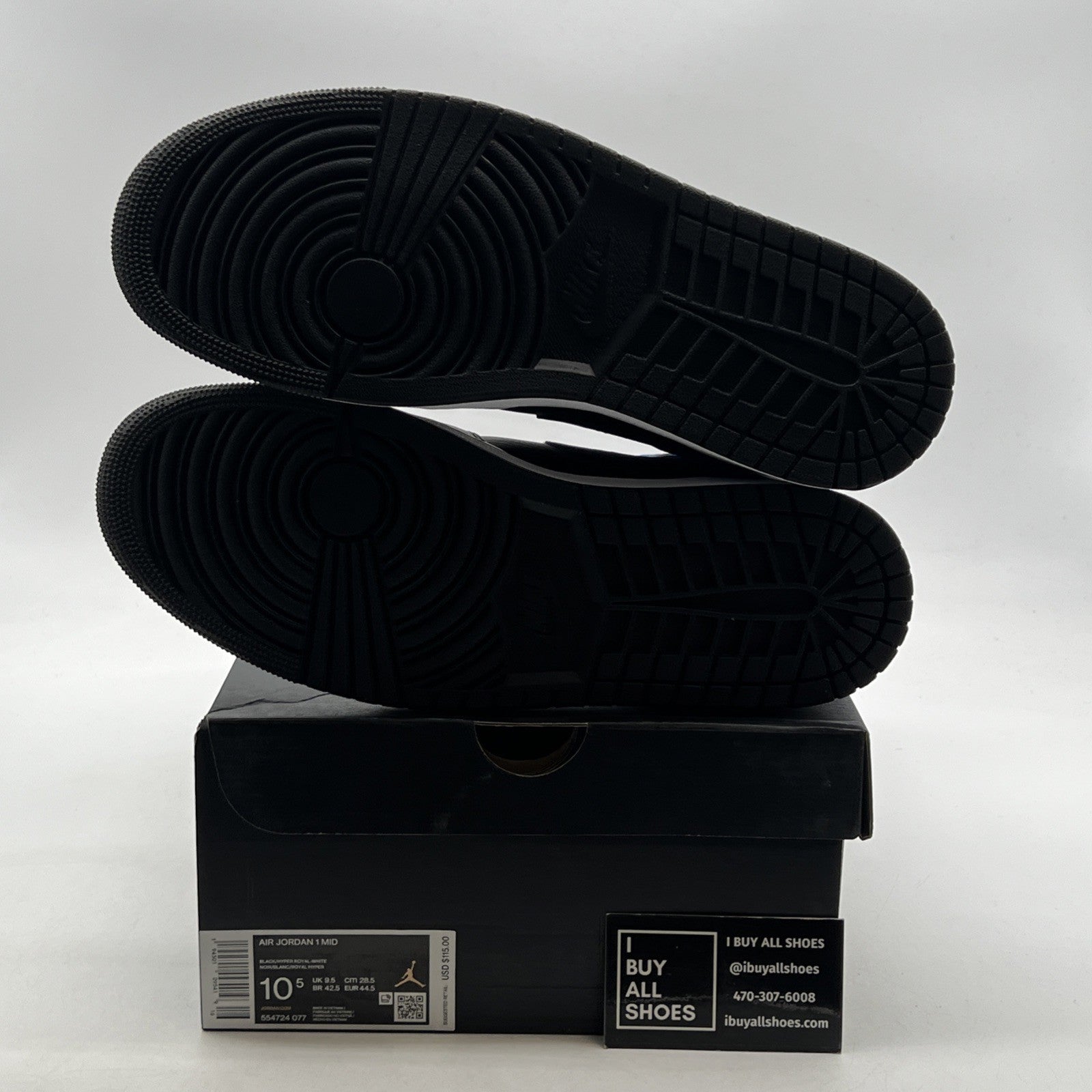 Size 10.5 - Air Jordan 1 Mid Orlando Magic (554724-007)